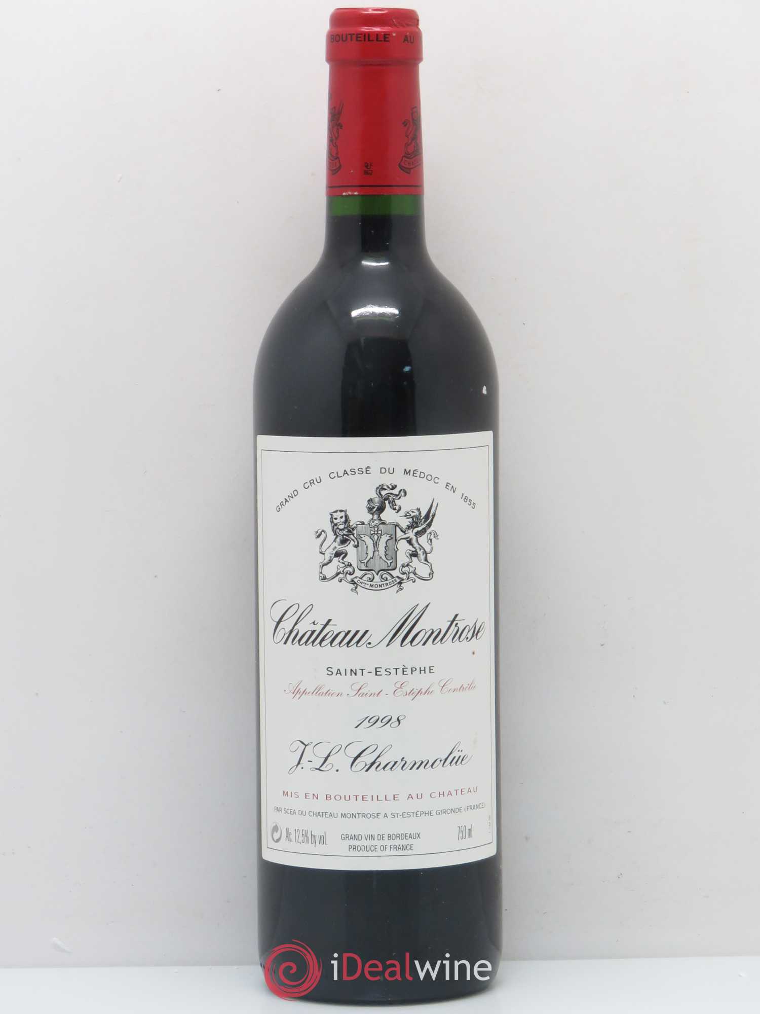 Château Montrose 2ème Grand Cru Classé 1998 - Lot de 1 bouteille - 0