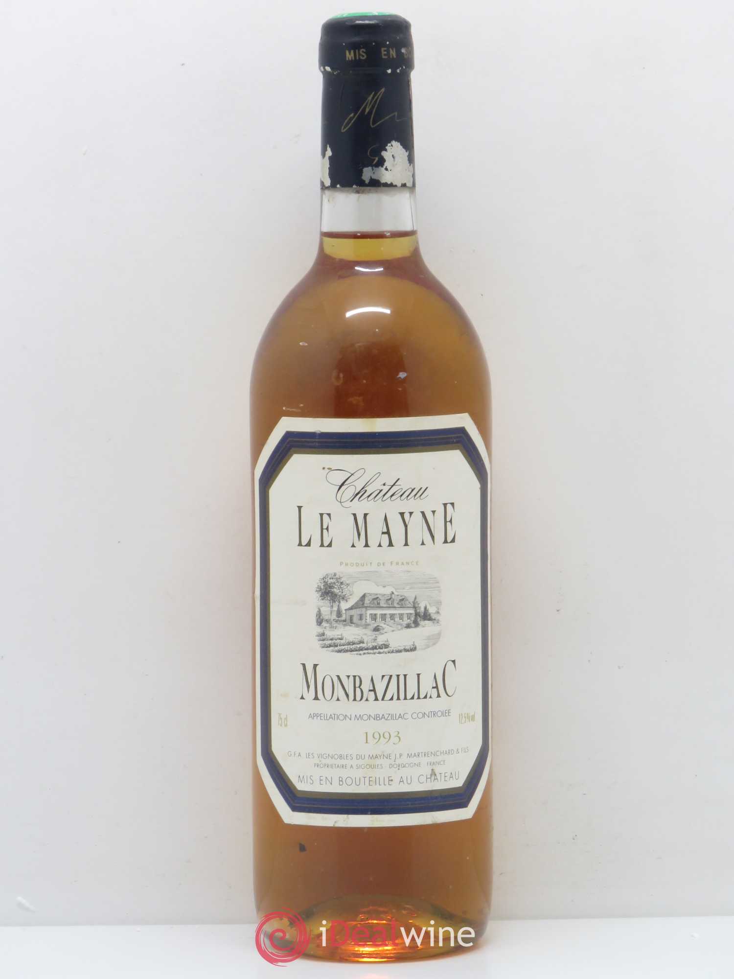 Monbazillac Château Le Mayne 1993 - Lotto di 1 bottiglia - 0
