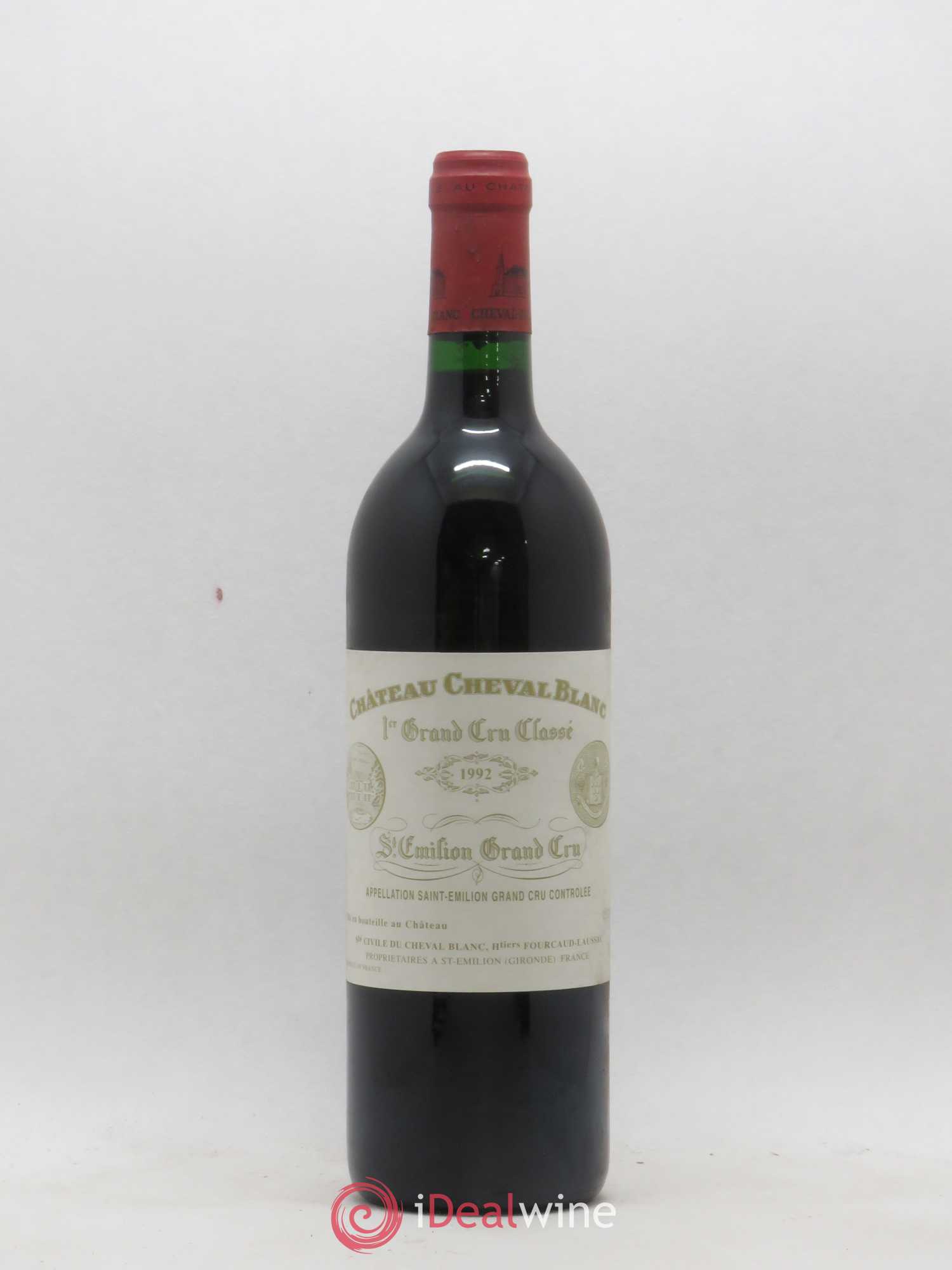 Château Cheval Blanc 1er Grand Cru Classé A 1992 - Lot de 1 bouteille - 0