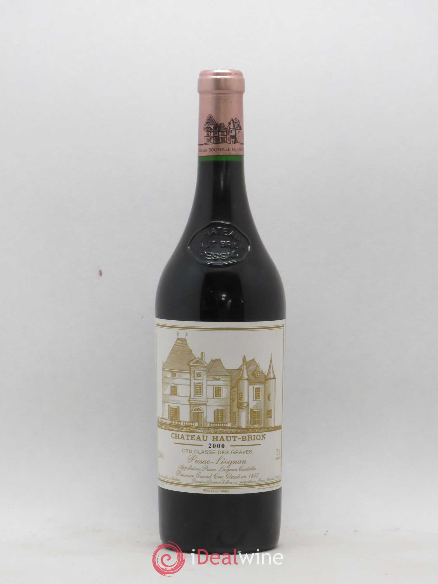 Château Haut Brion 1er Grand Cru Classé 2000 - Lot de 1 bouteille - 0