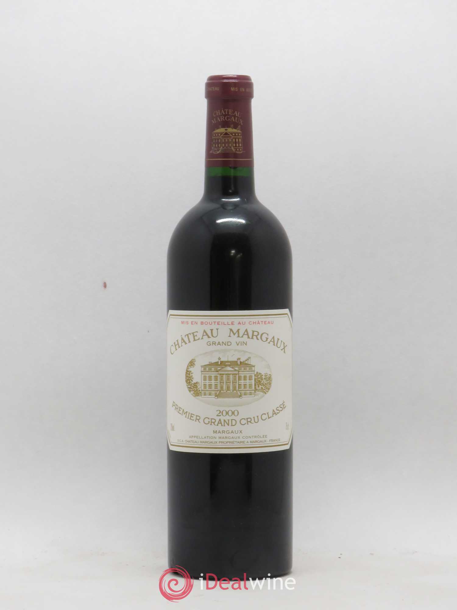 Château Margaux 1er Grand Cru Classé 2000 - Lot de 1 bouteille - 0