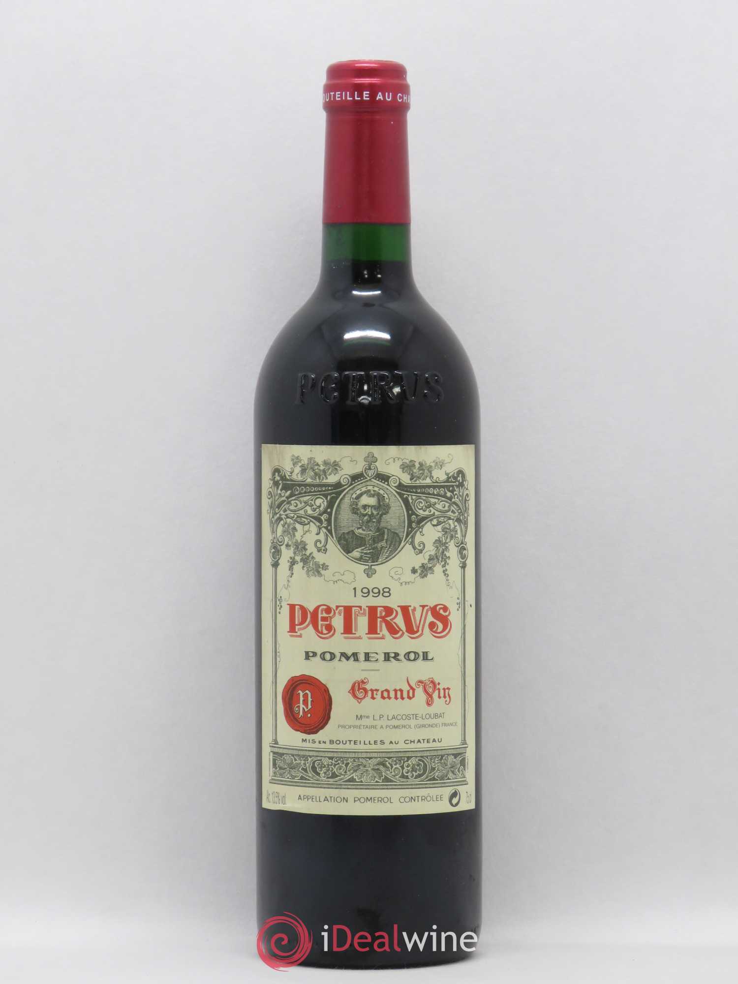 Petrus 1998 - Lot de 1 bouteille - 0