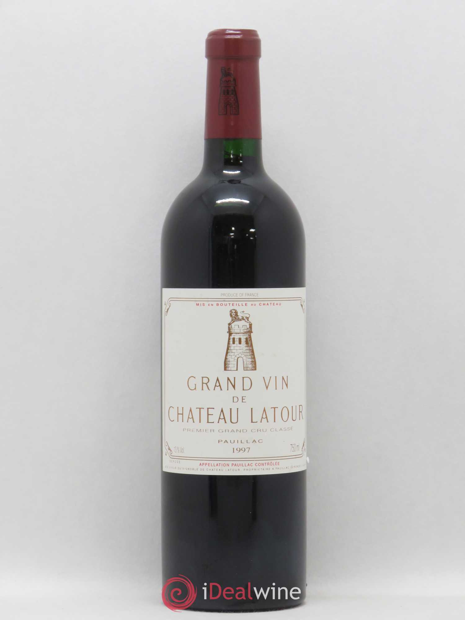 Château Latour 1er Grand Cru Classé 1997 - Lot de 1 bouteille - 0