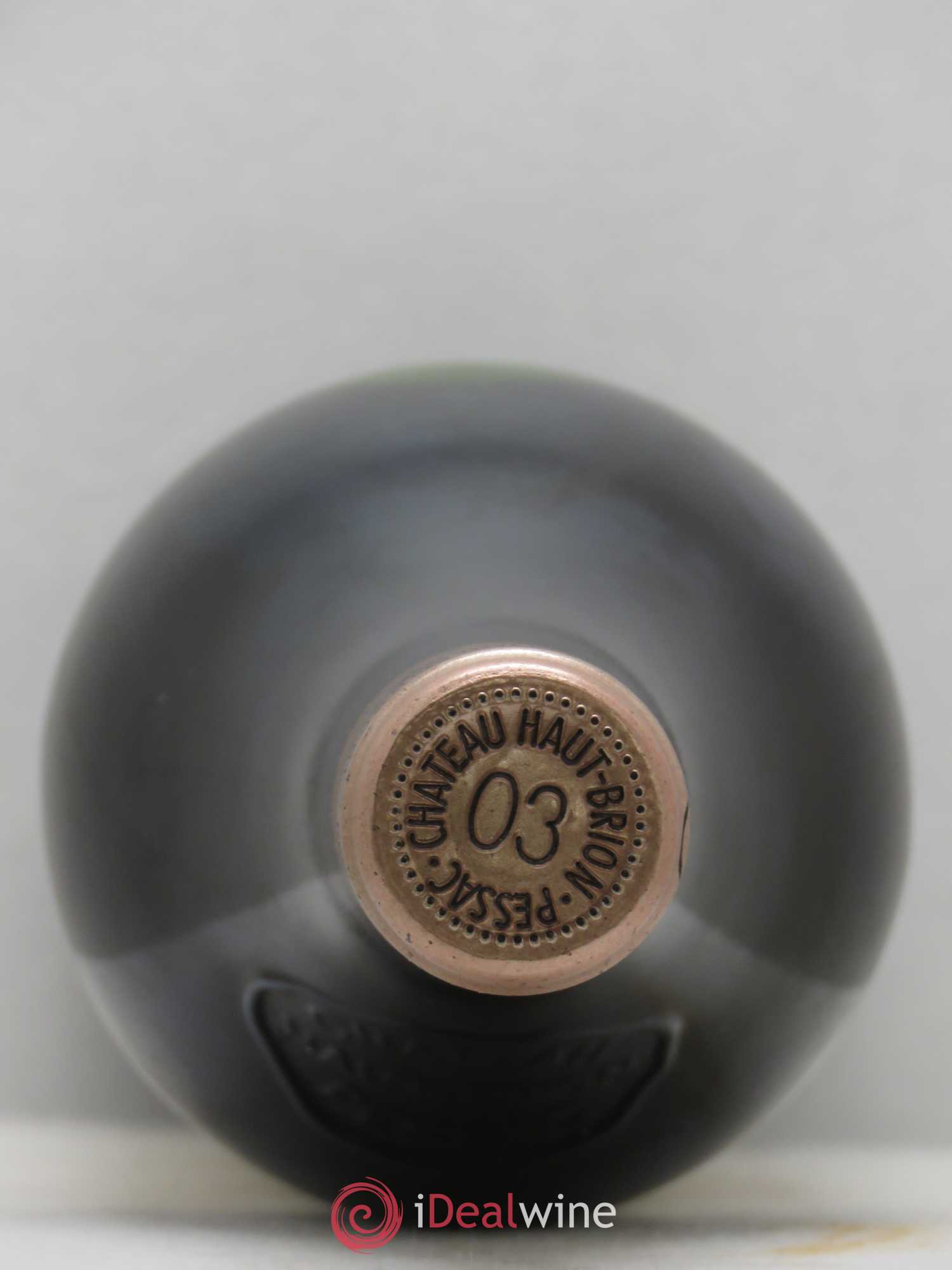 Château Haut Brion 1er Grand Cru Classé 2003 - Lot de 1 bouteille - 1