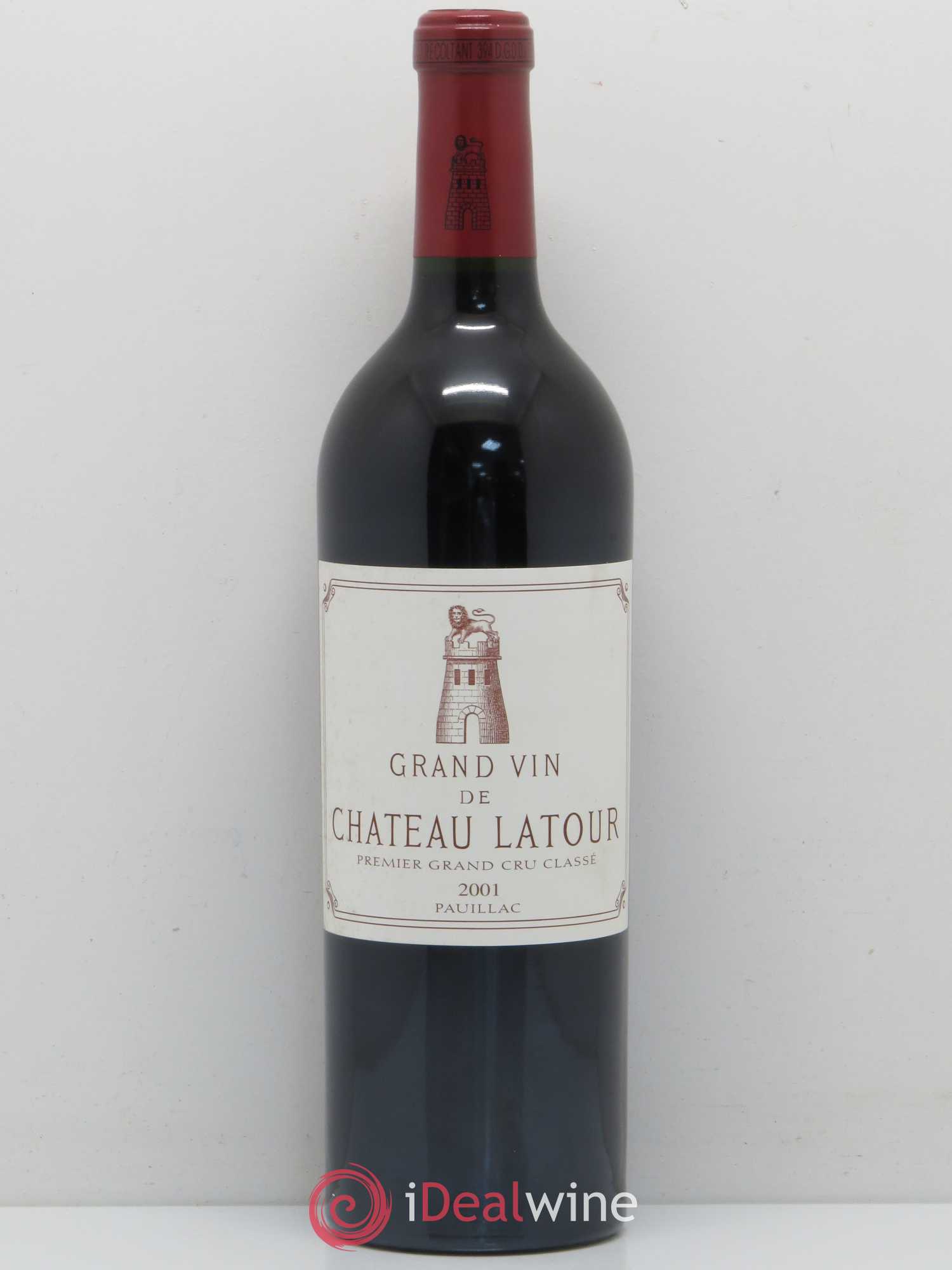 Château Latour 1er Grand Cru Classé 2001 - Lot de 1 bouteille - 0