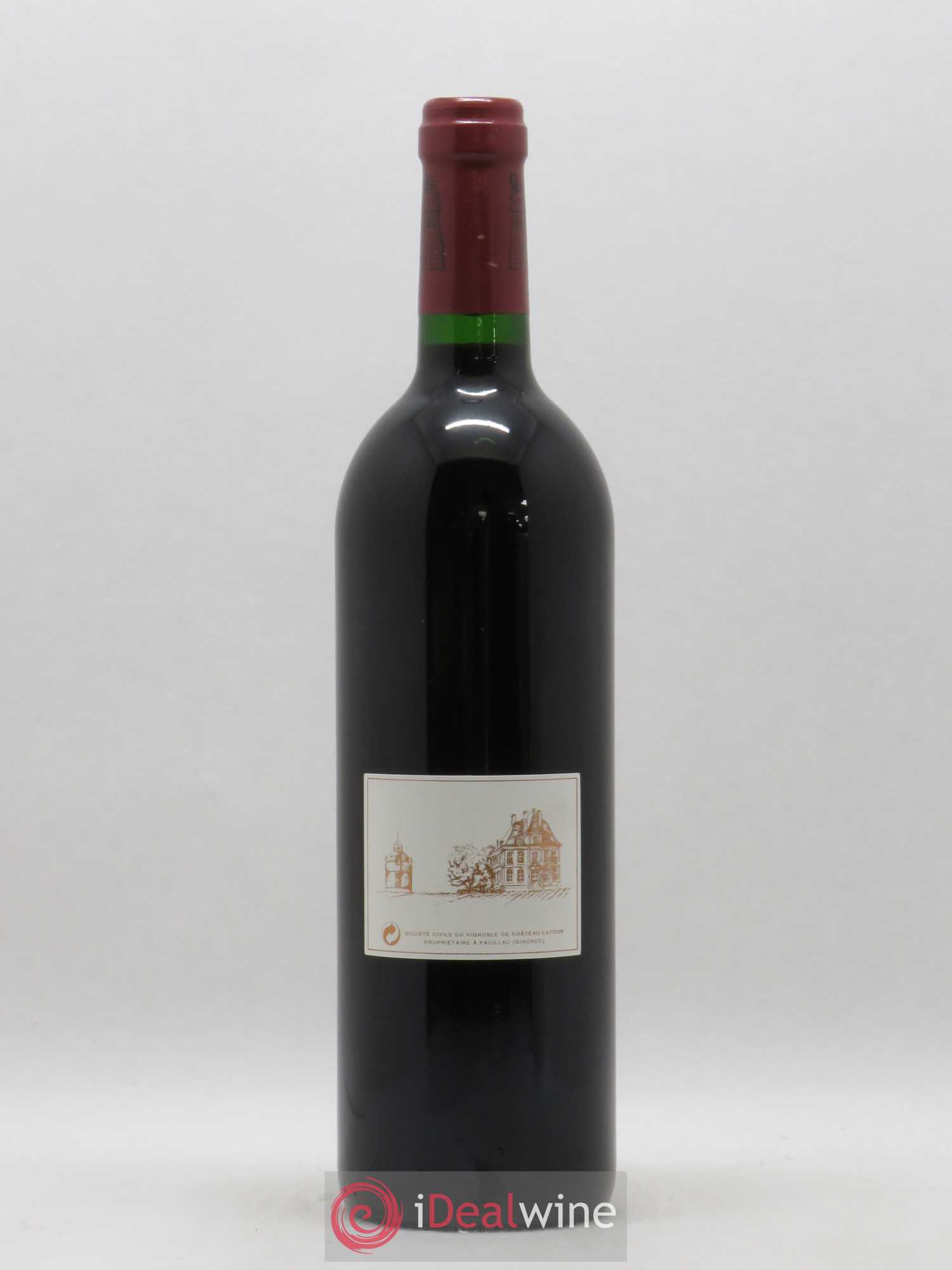 Château Latour 1er Grand Cru Classé 1996 - Lot de 1 bouteille - 1