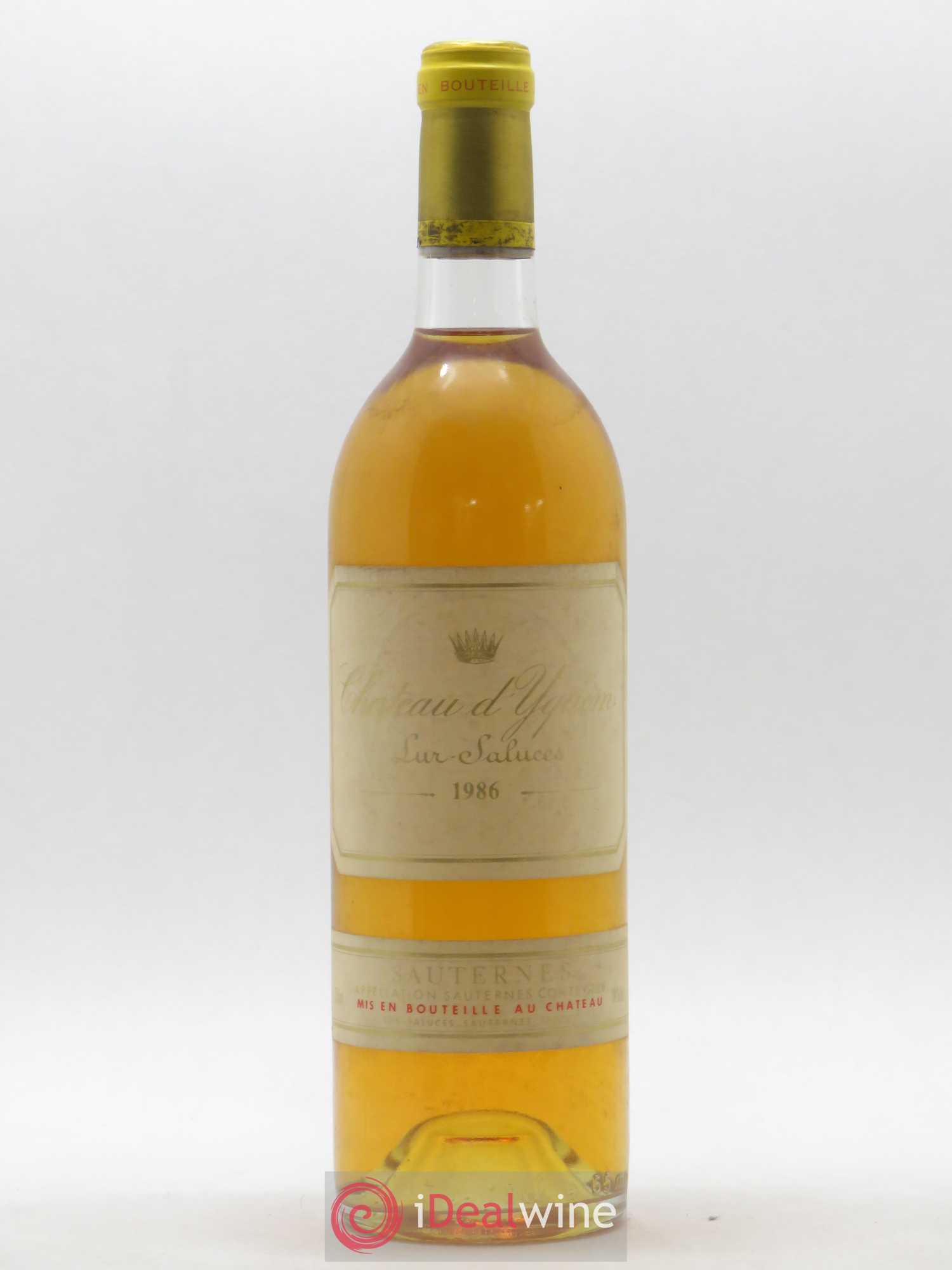 Château d' Yquem 1er Cru Classé Supérieur 1986 - Lotto di 1 bottiglia - 0