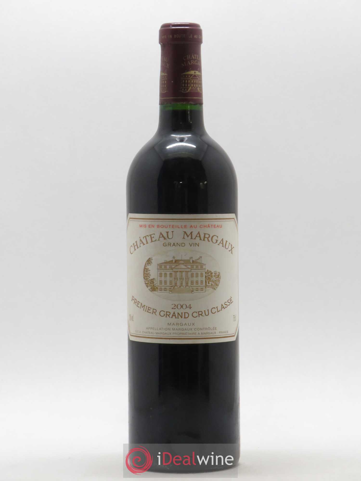 Château Margaux 1er Grand Cru Classé 2004 - Lot de 1 bouteille - 0