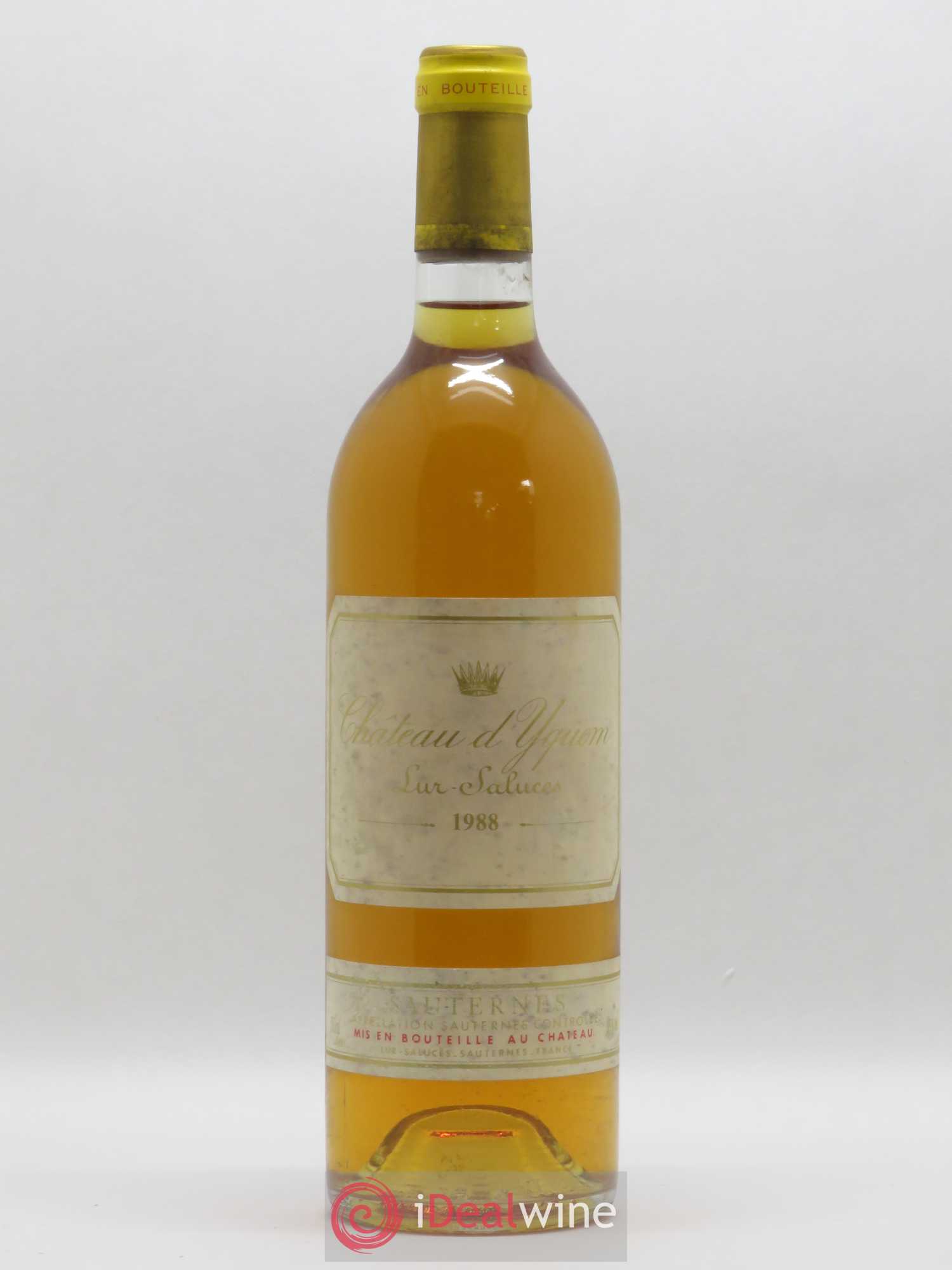 Château d' Yquem 1er Cru Classé Supérieur 1988 - Lotto di 1 bottiglia - 0