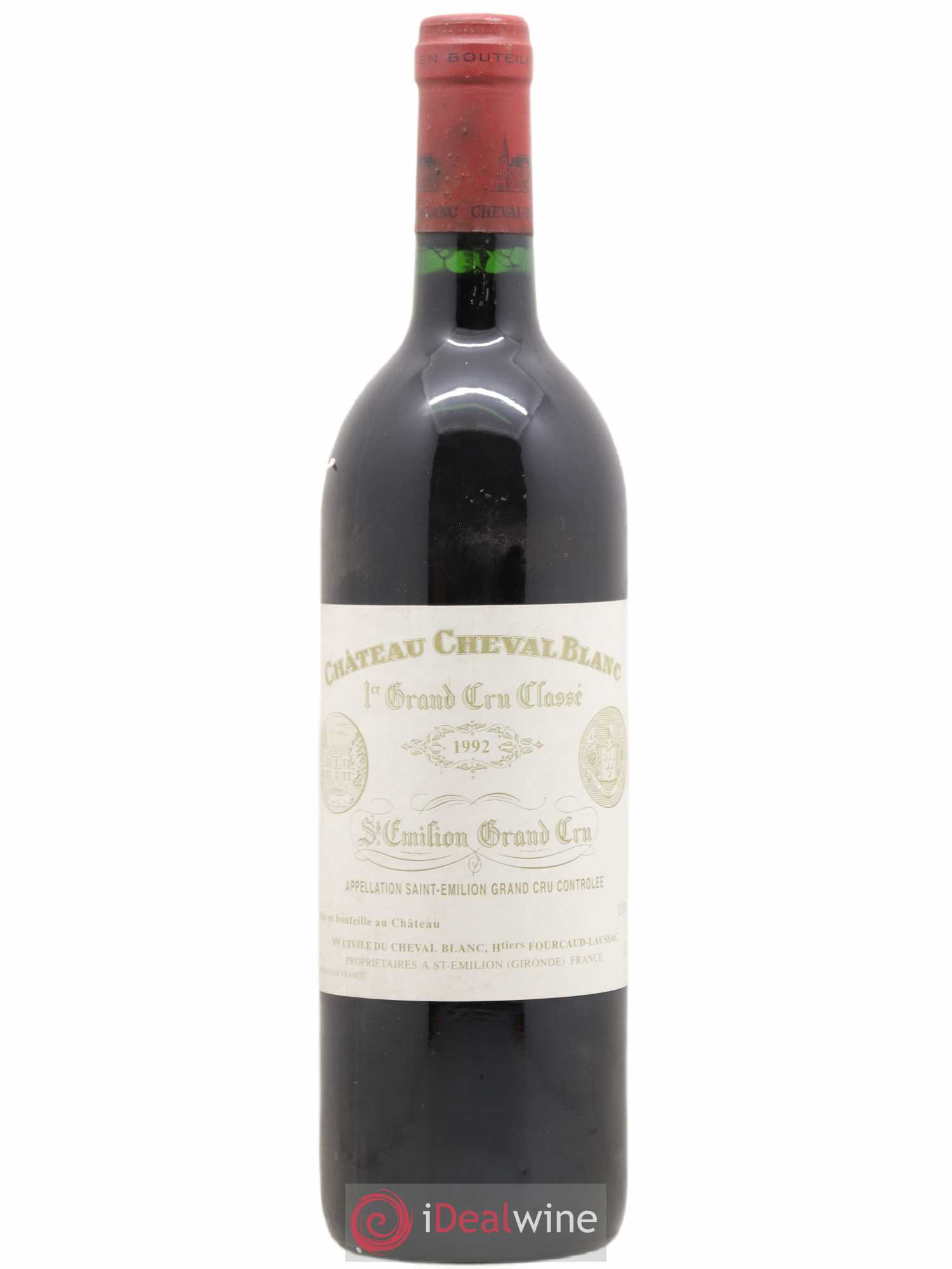 Château Cheval Blanc 1er Grand Cru Classé A 1992 - Lot de 1 bouteille - 0