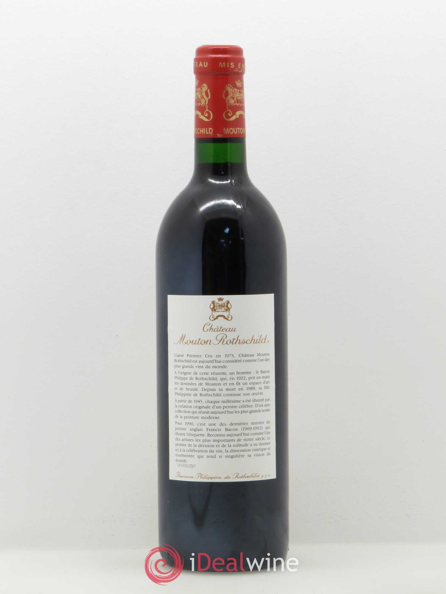 Château Mouton Rothschild 1er Grand Cru Classé 1990 - Posten von 1 Flasche - 1