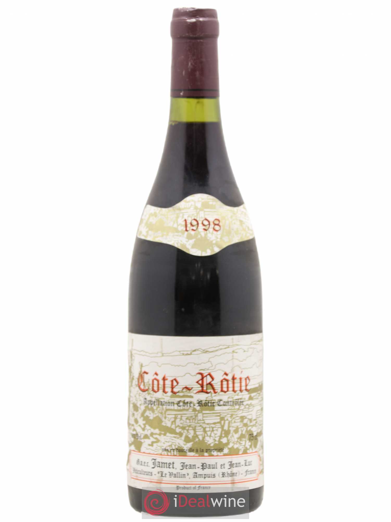 Côte-Rôtie Jamet (Domaine) 1998 - Lot de 1 bouteille - 0