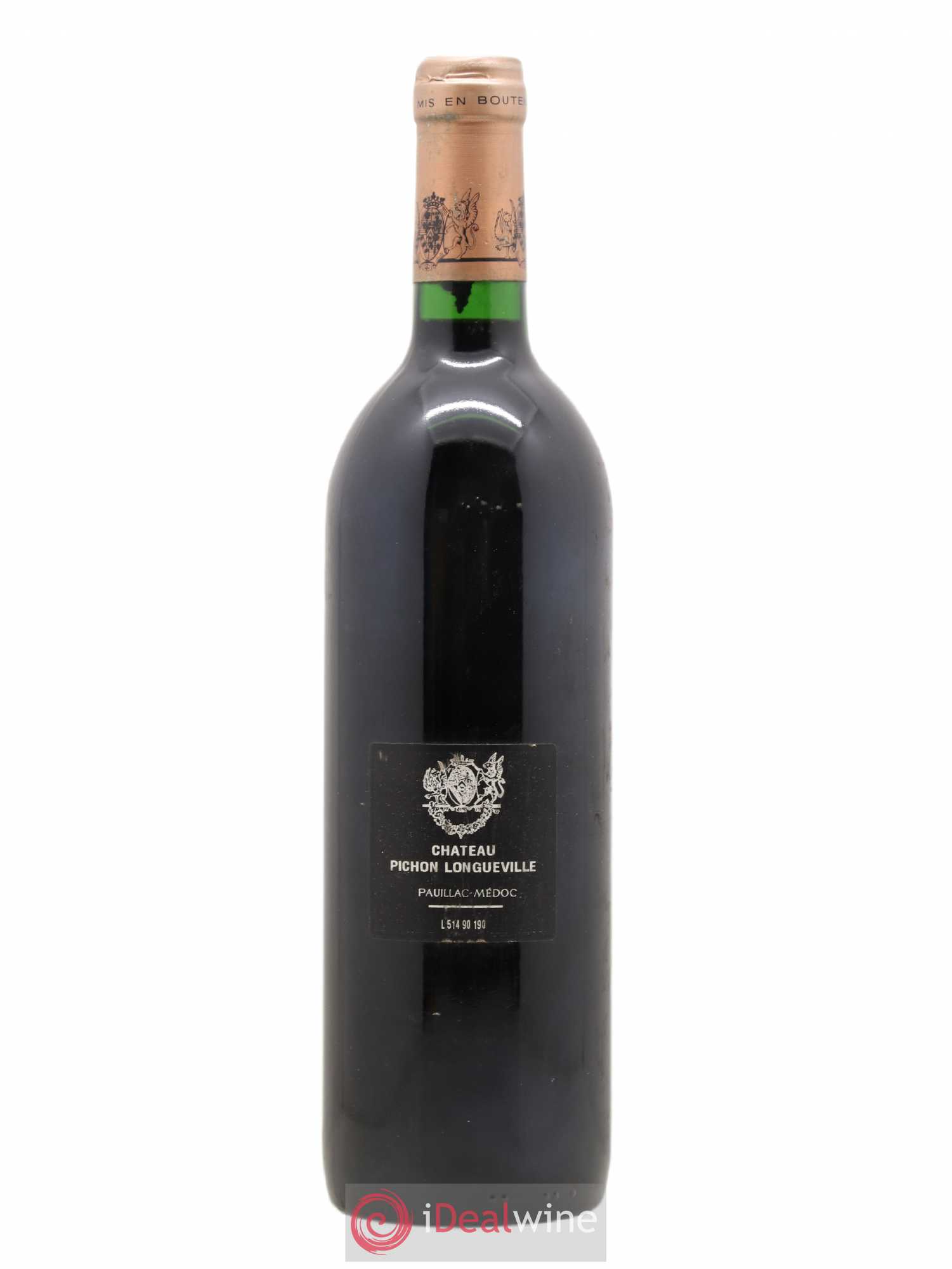 Pichon Longueville Baron 2ème Grand Cru Classé 1990 - Lot de 1 bouteille - 1