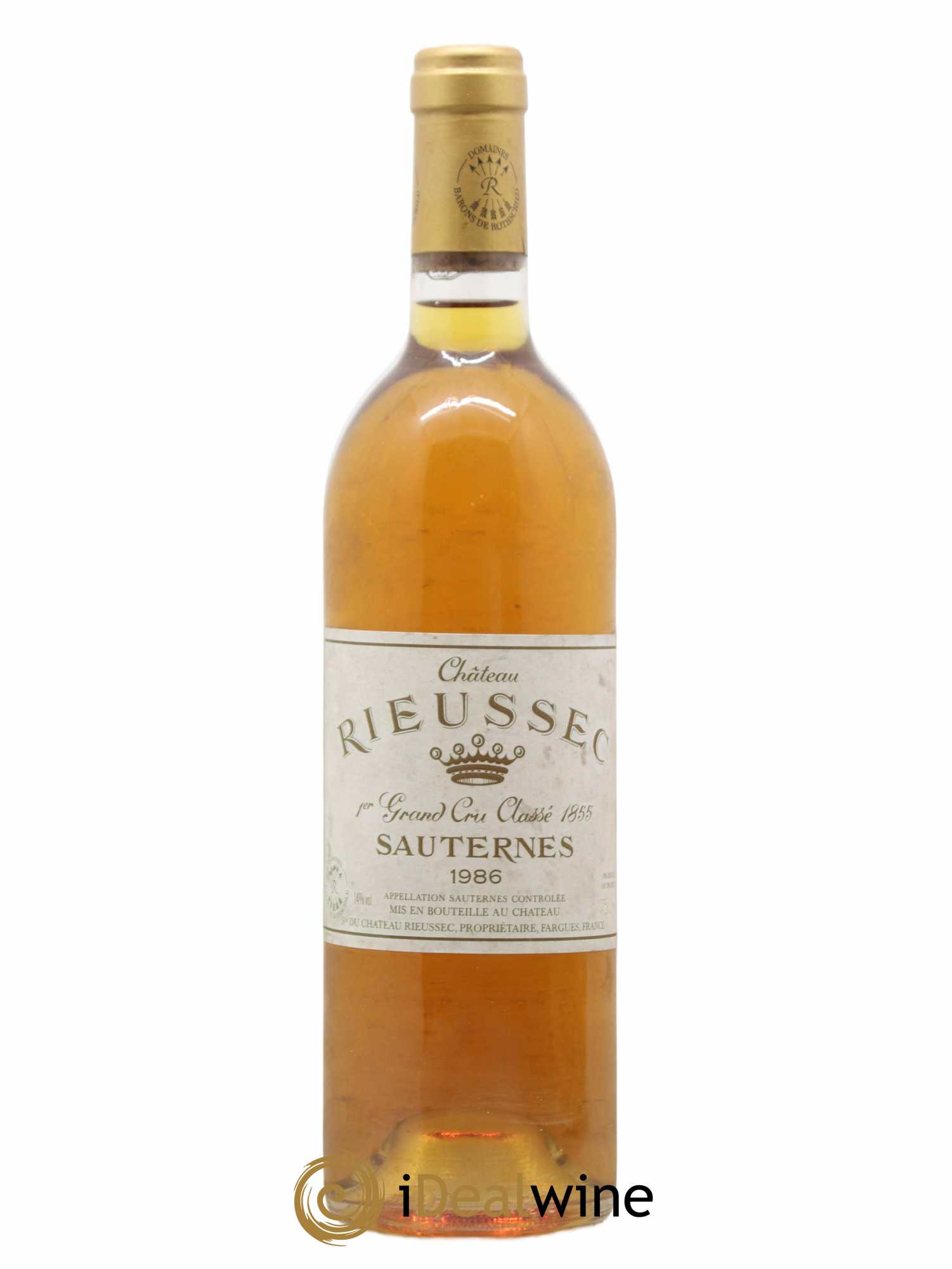 Château Rieussec 1er Grand Cru Classé 1986 - Lotto di 1 bottiglia - 0