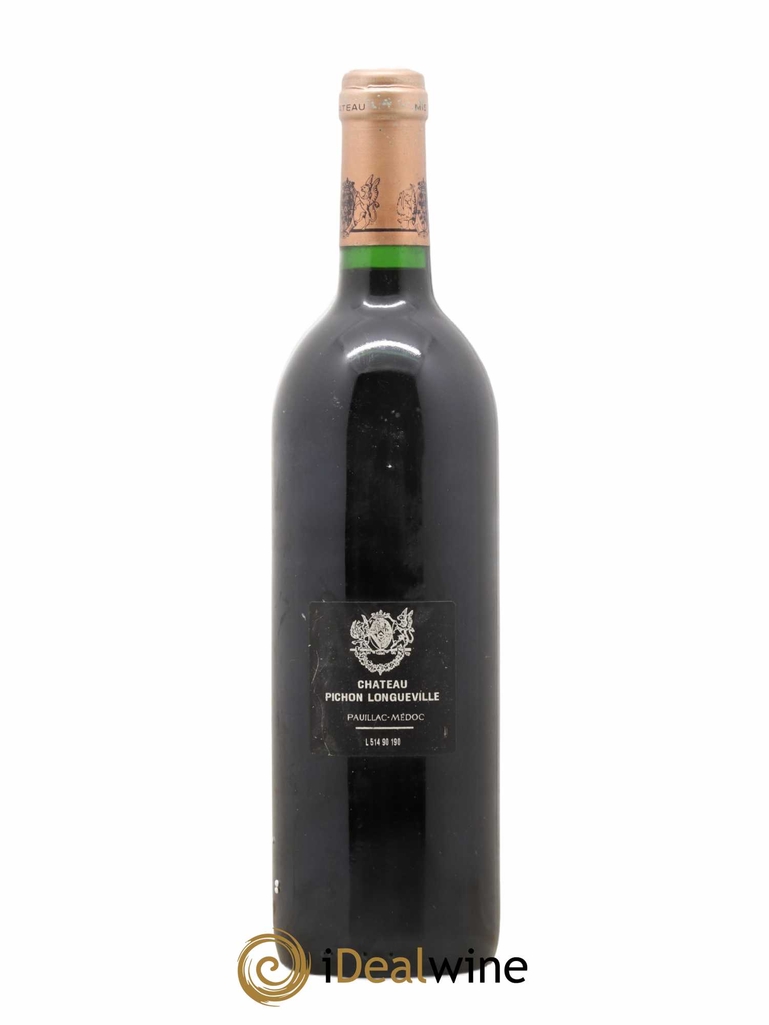 Pichon Longueville Baron 2ème Grand Cru Classé 1990 - Lot de 1 bouteille - 1