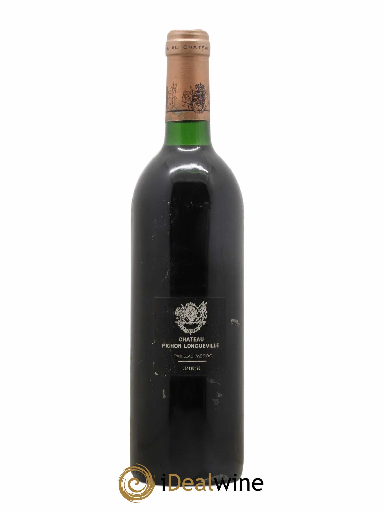 Pichon Longueville Baron 2ème Grand Cru Classé 1990 - Lot of 1 bottle - 1
