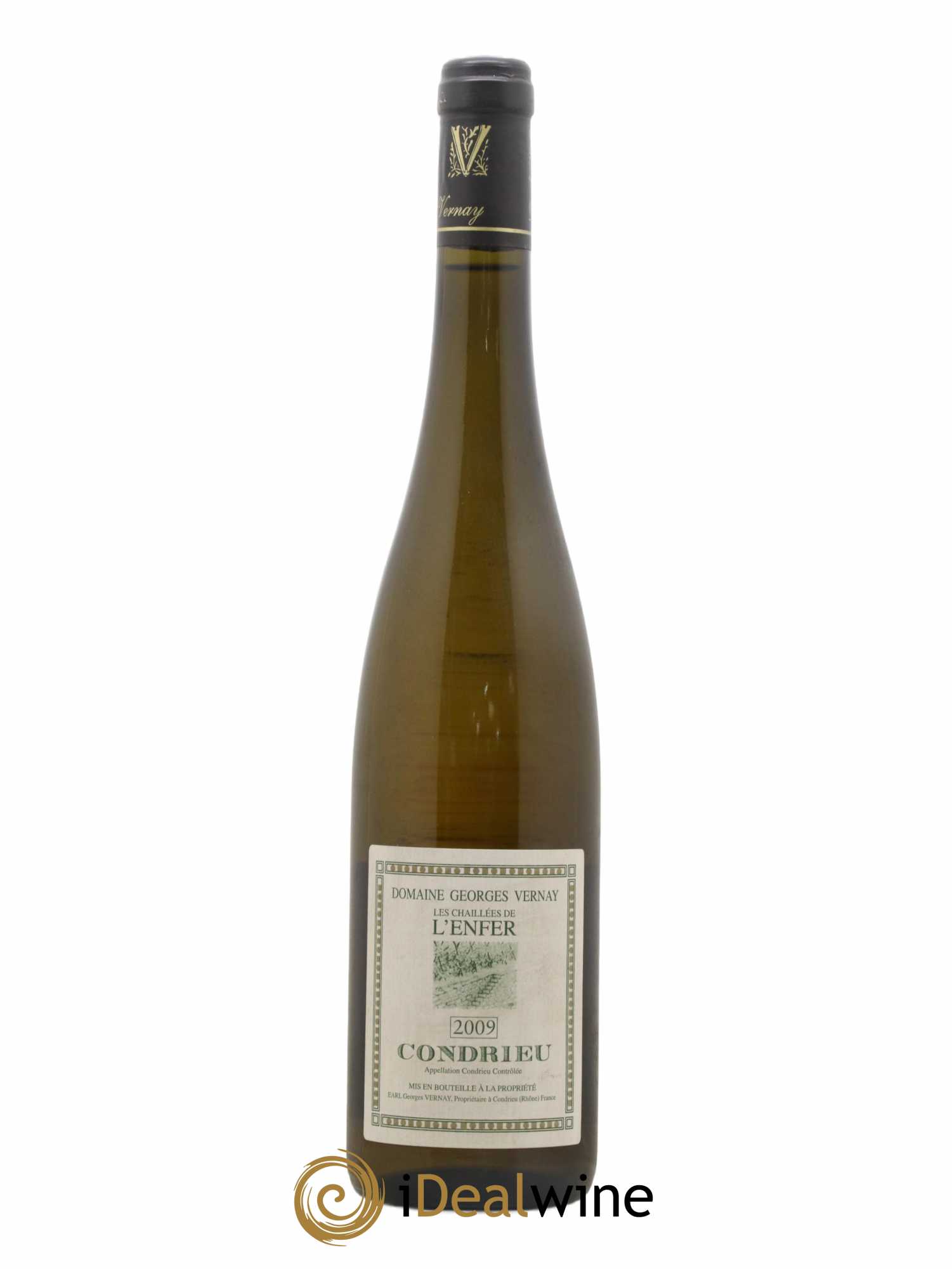 Condrieu Les Chaillées de l'Enfer Georges Vernay 2009 - Lot de 1 bouteille - 0