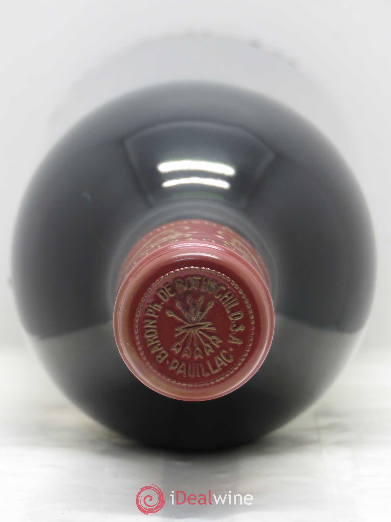 Château Mouton Rothschild 1er Grand Cru Classé 1986 - Lot de 1 bouteille - 1