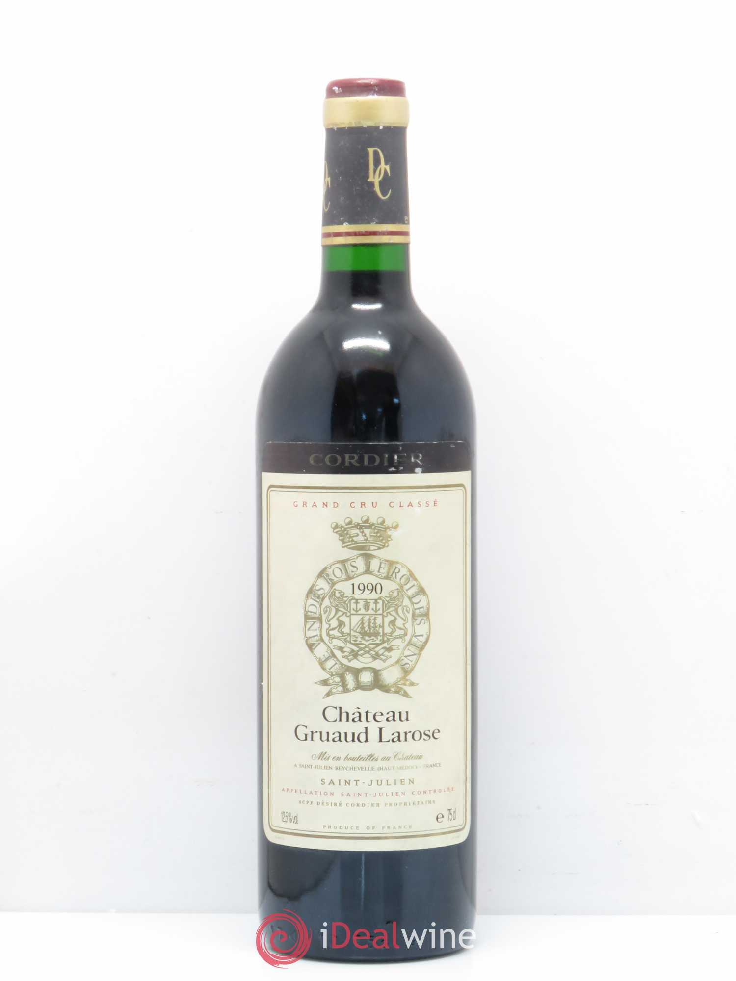 Château Gruaud Larose 2ème Grand Cru Classé 1990 - Lot de 1 bouteille - 0