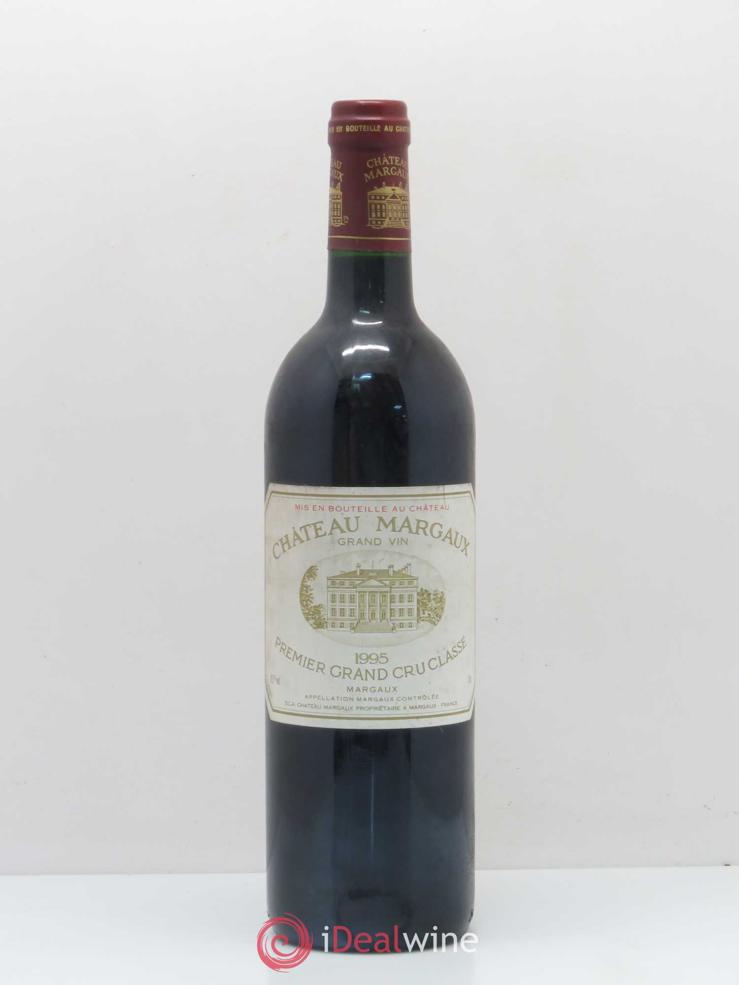 Château Margaux 1er Grand Cru Classé 1995 - Lot de 1 bouteille - 0