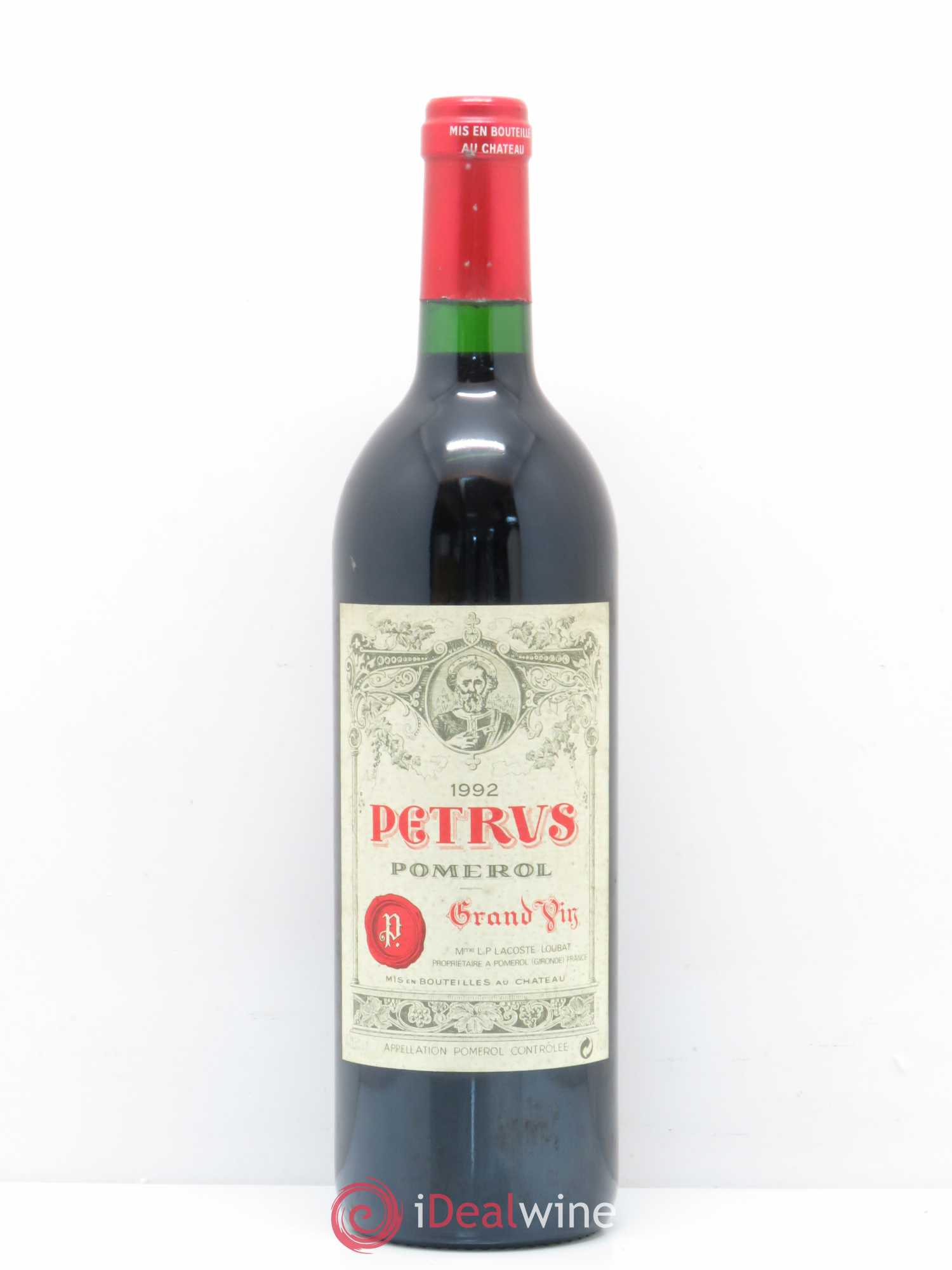 Petrus 1992 - Lot de 1 bouteille - 0