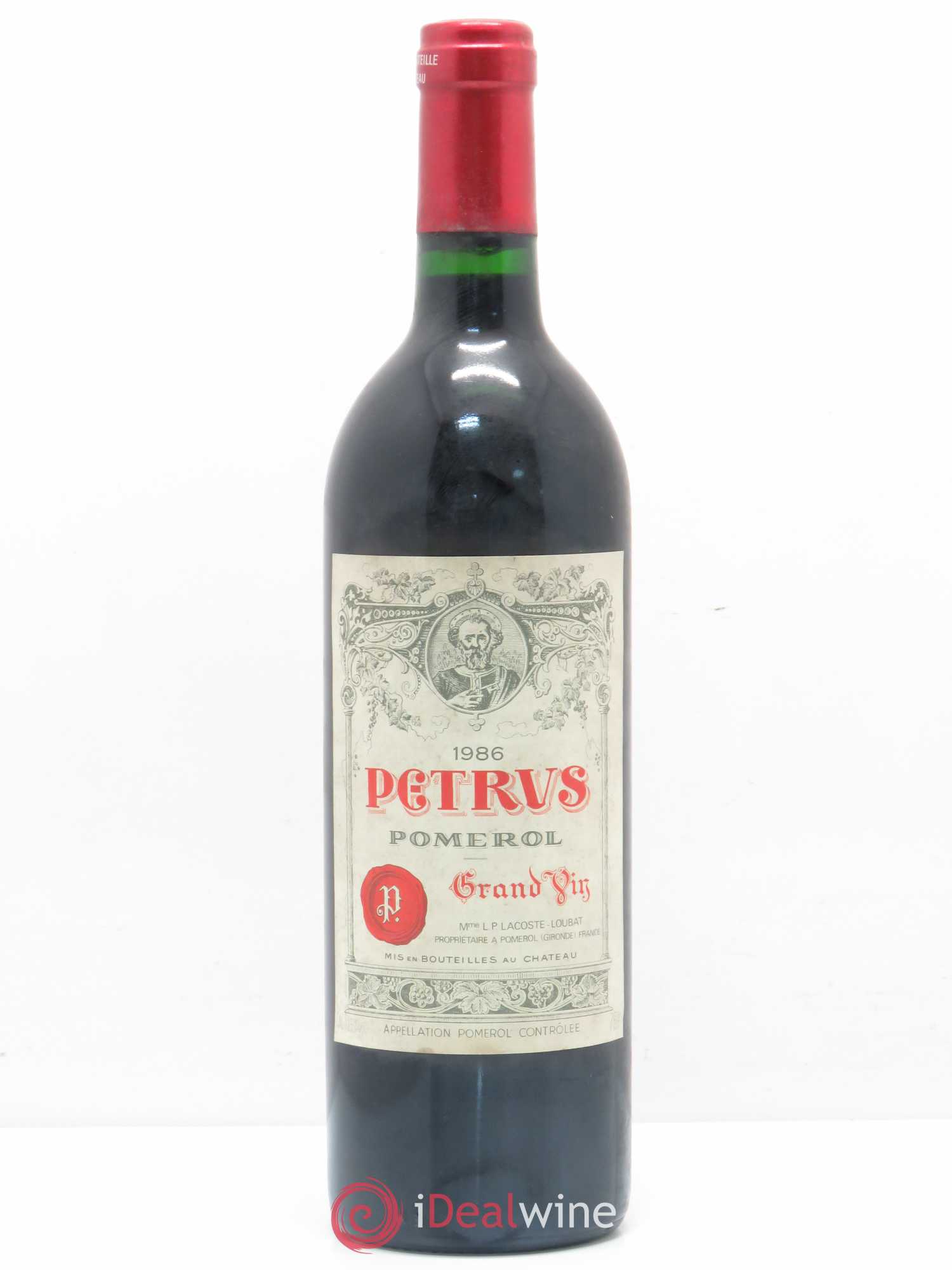 Petrus 1986 - Lot de 1 bouteille - 0