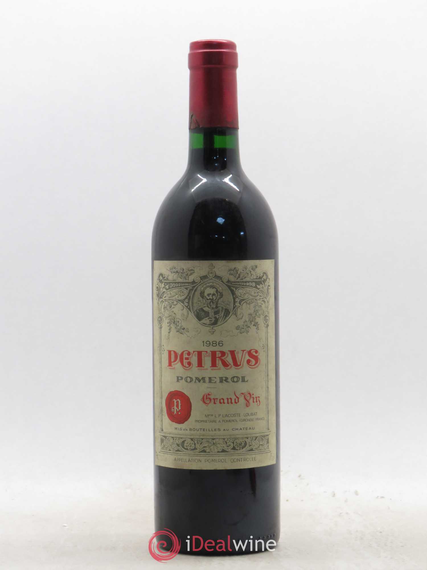 Petrus 1986 - Lot de 1 bouteille - 0