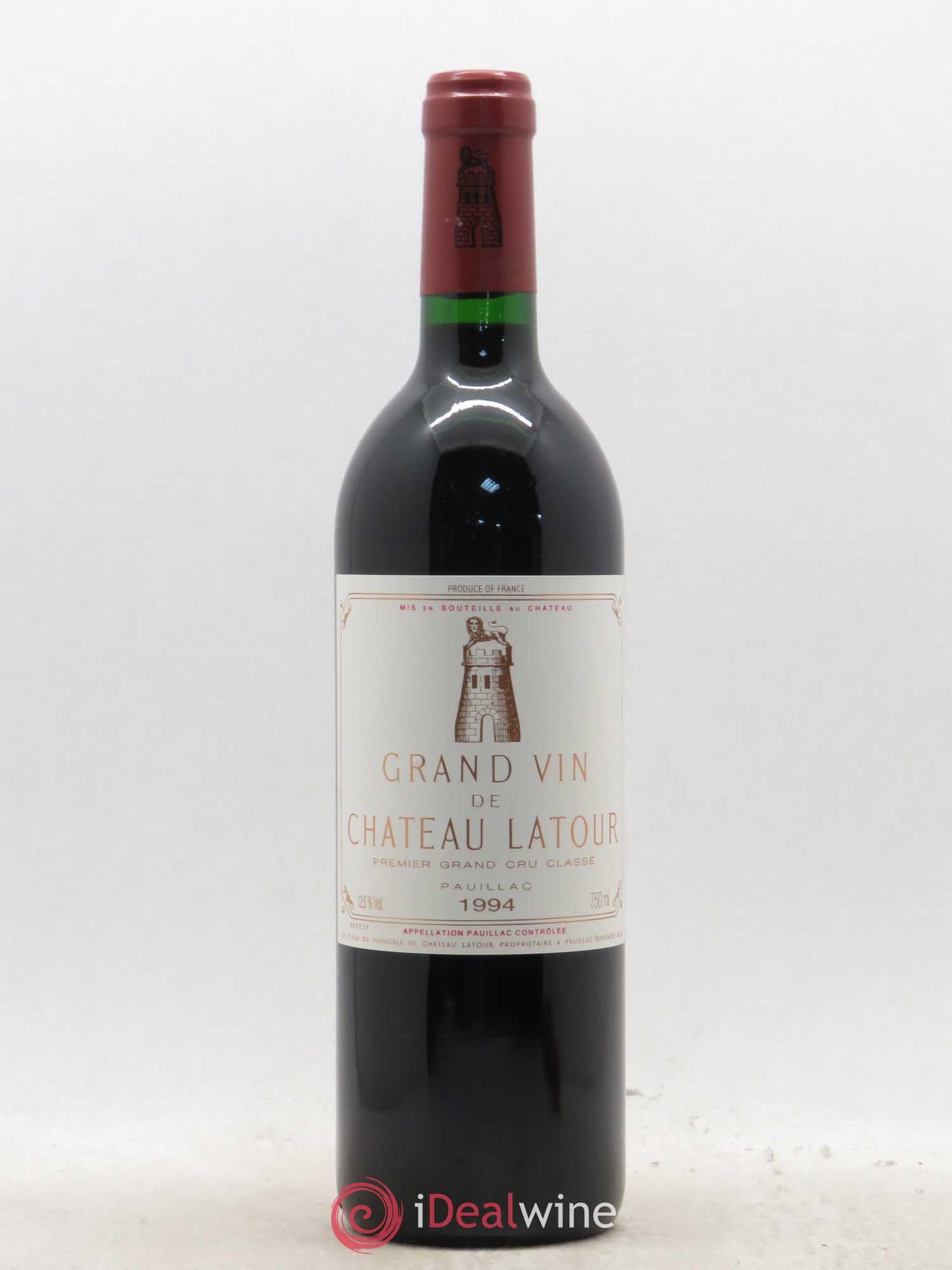 Château Latour 1er Grand Cru Classé 1994 - Lot de 1 bouteille - 0
