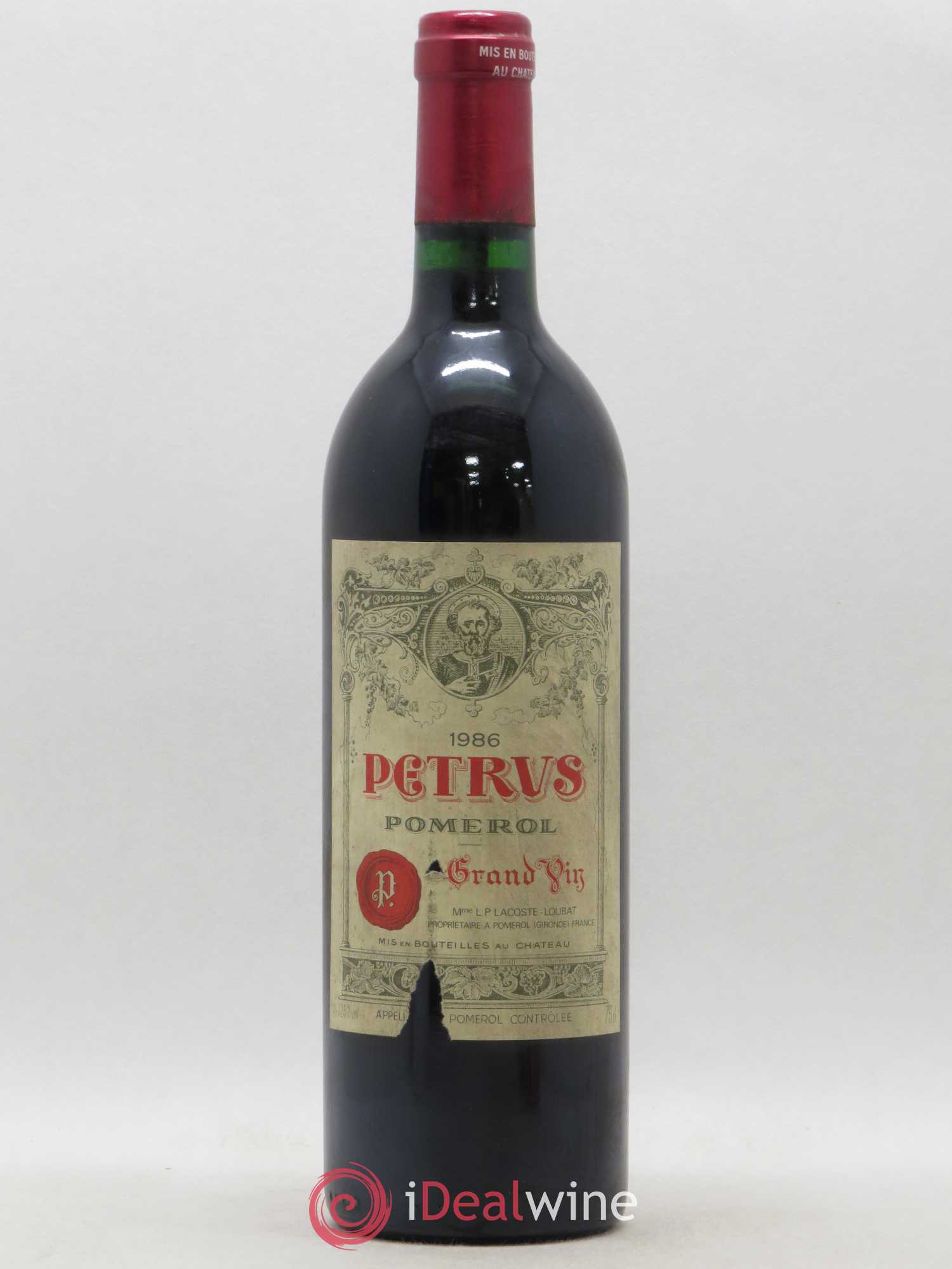 Petrus 1986 - Lot de 1 bouteille - 0