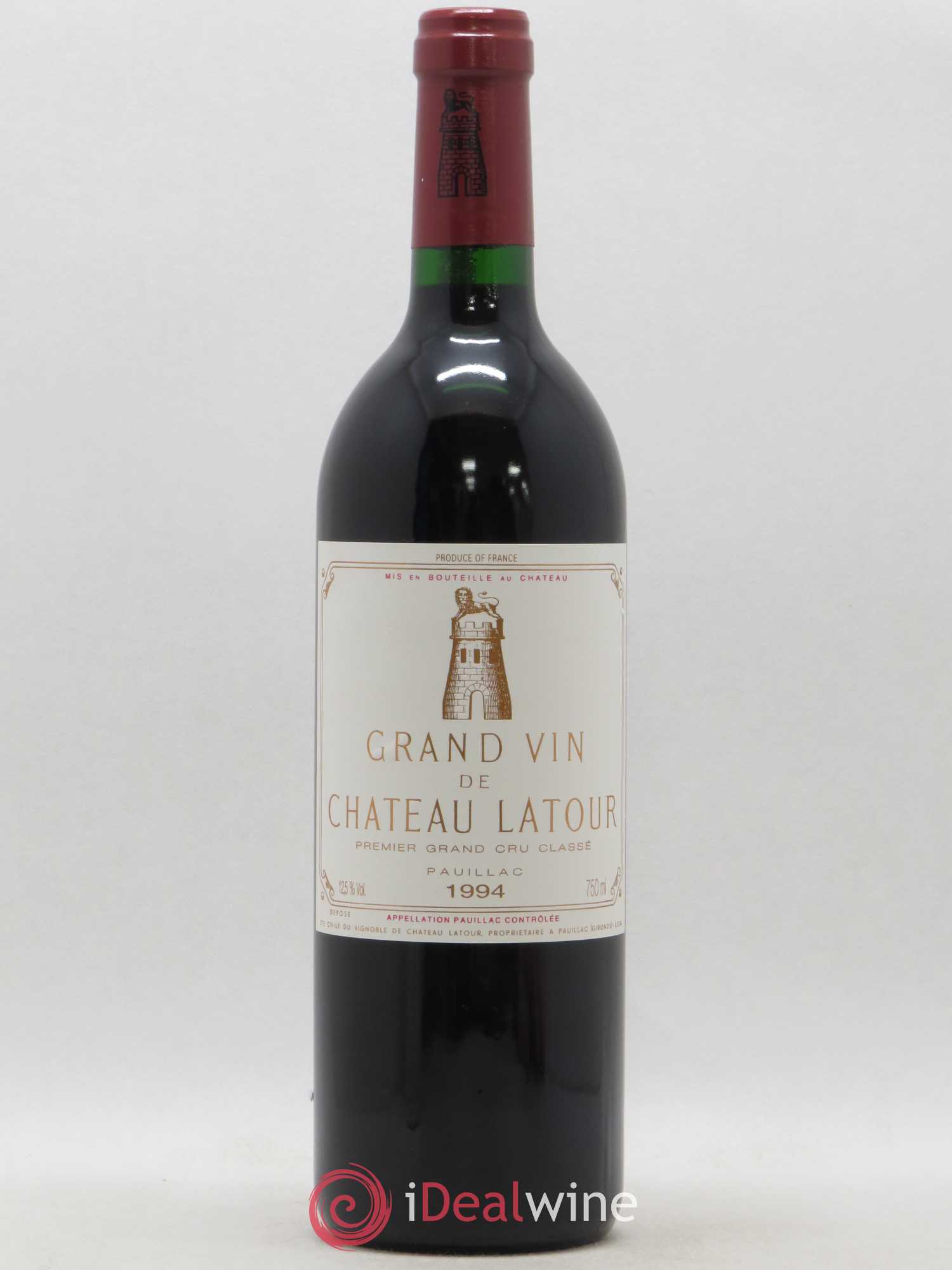 Château Latour 1er Grand Cru Classé 1994 - Lot de 1 bouteille - 0