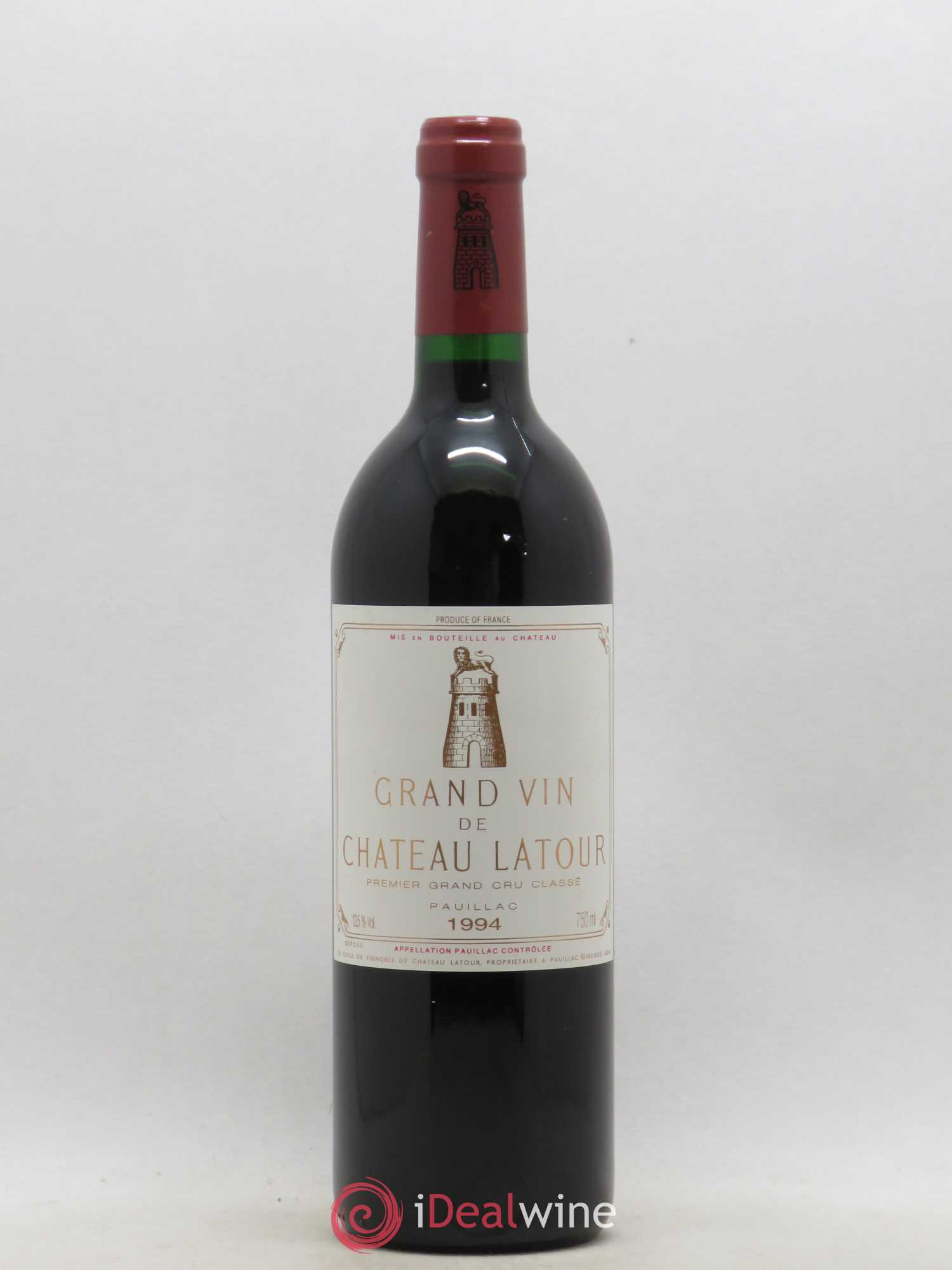 Château Latour 1er Grand Cru Classé 1994 - Lot de 1 bouteille - 0