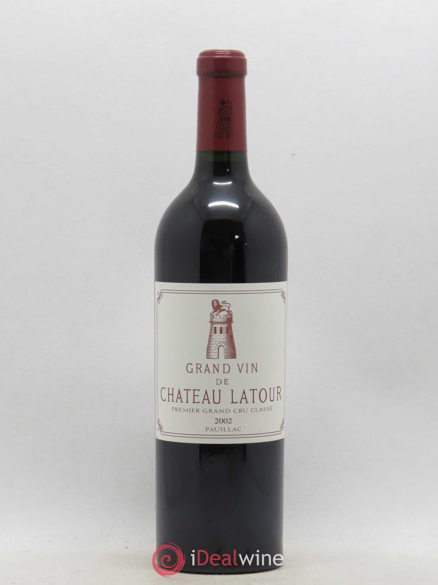 Château Latour 1er Grand Cru Classé 2002 - Lot de 1 bouteille - 0