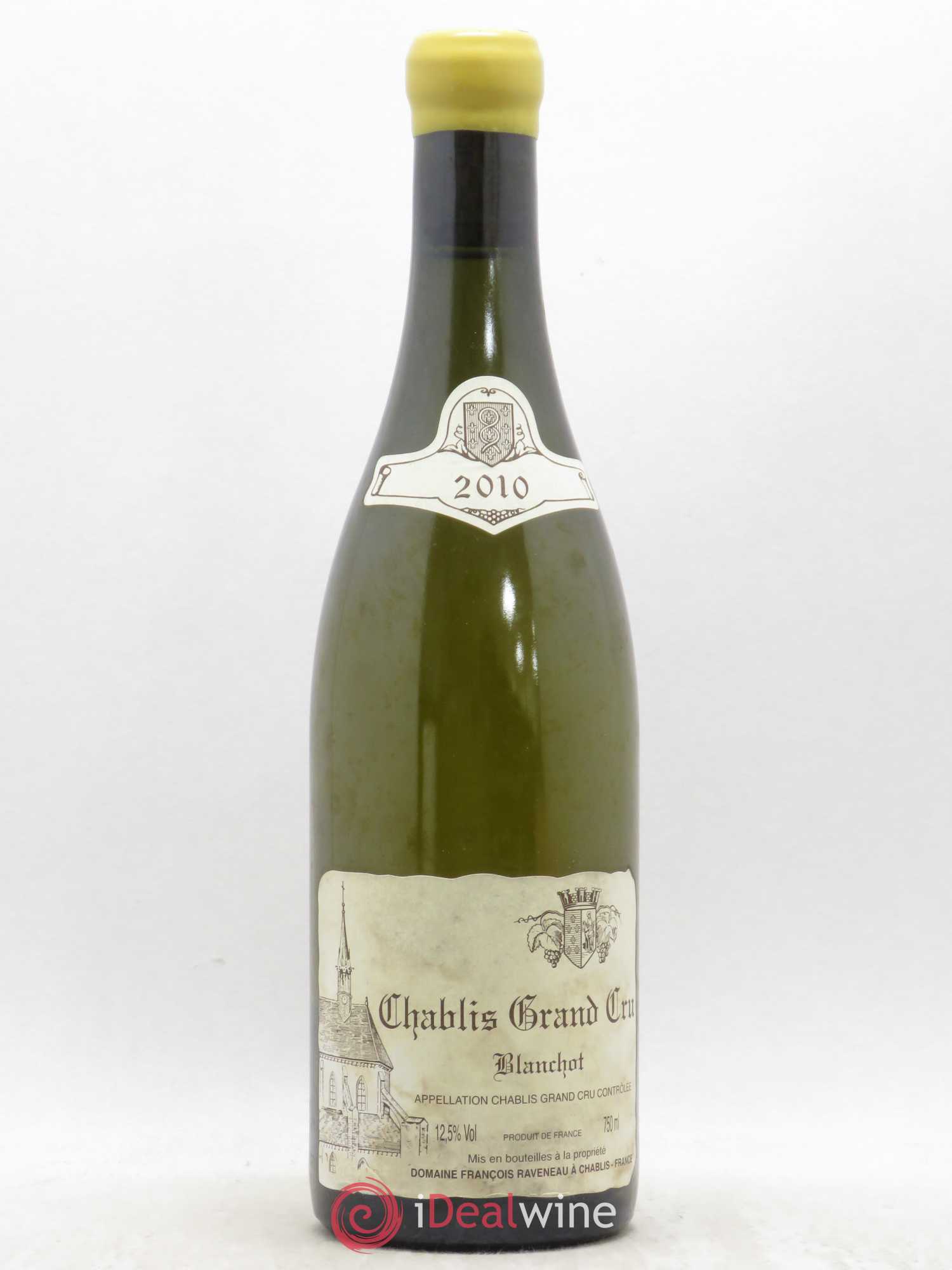 Chablis Grand Cru Blanchot Raveneau (Domaine) 2010 - Lot de 1 bouteille - 0