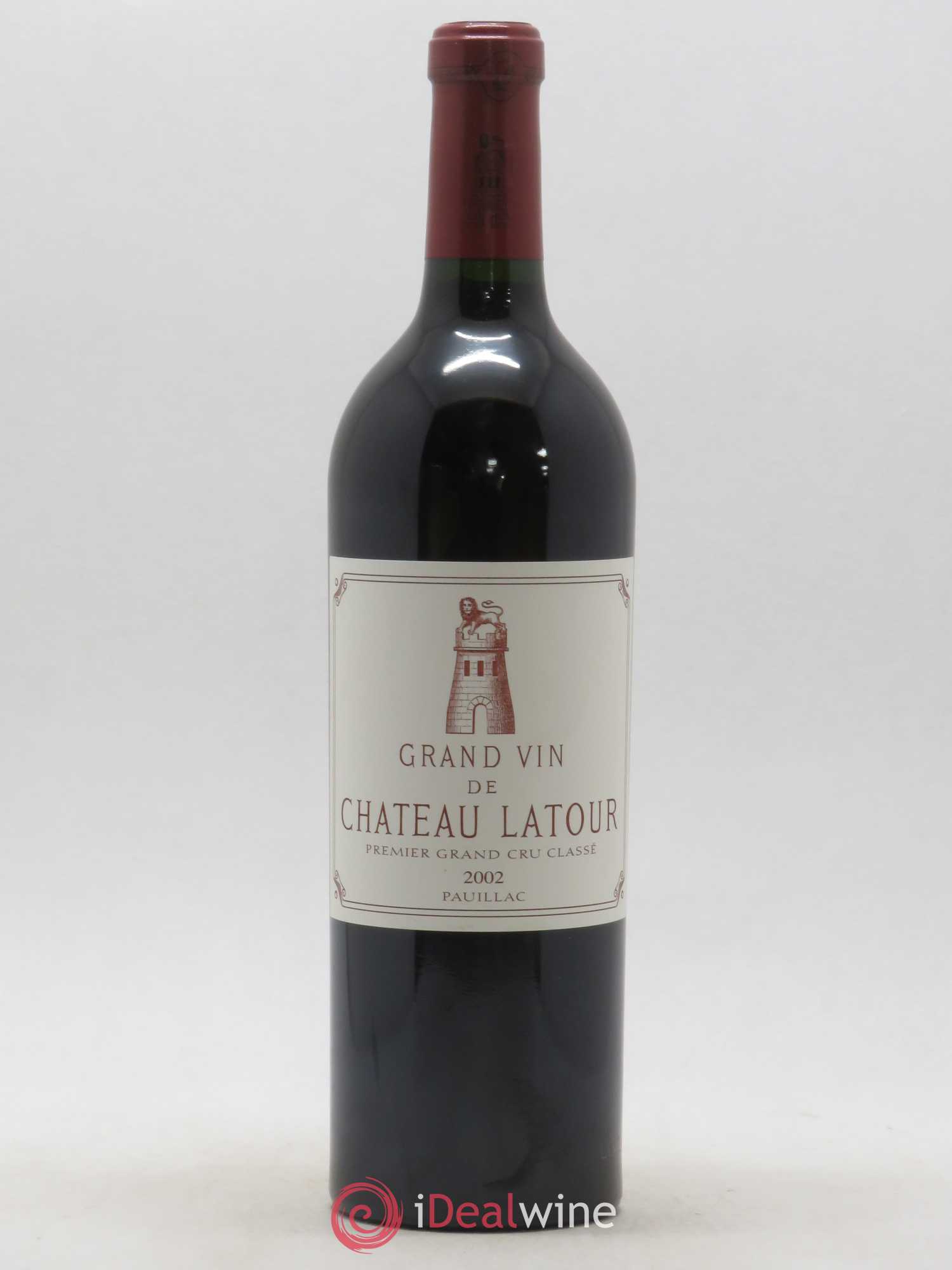 Château Latour 1er Grand Cru Classé 2002 - Lot de 1 bouteille - 0