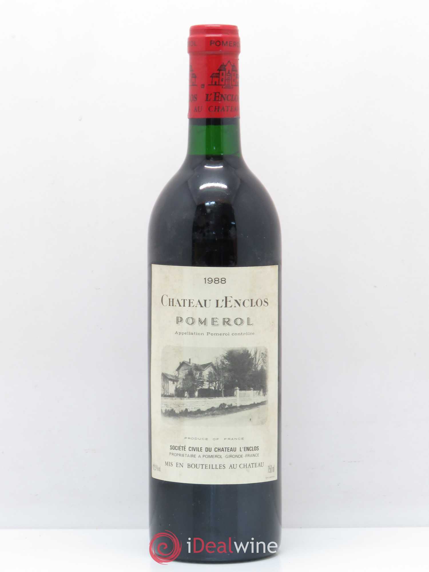 Château l' Enclos 1988 - Lot de 1 bouteille - 0