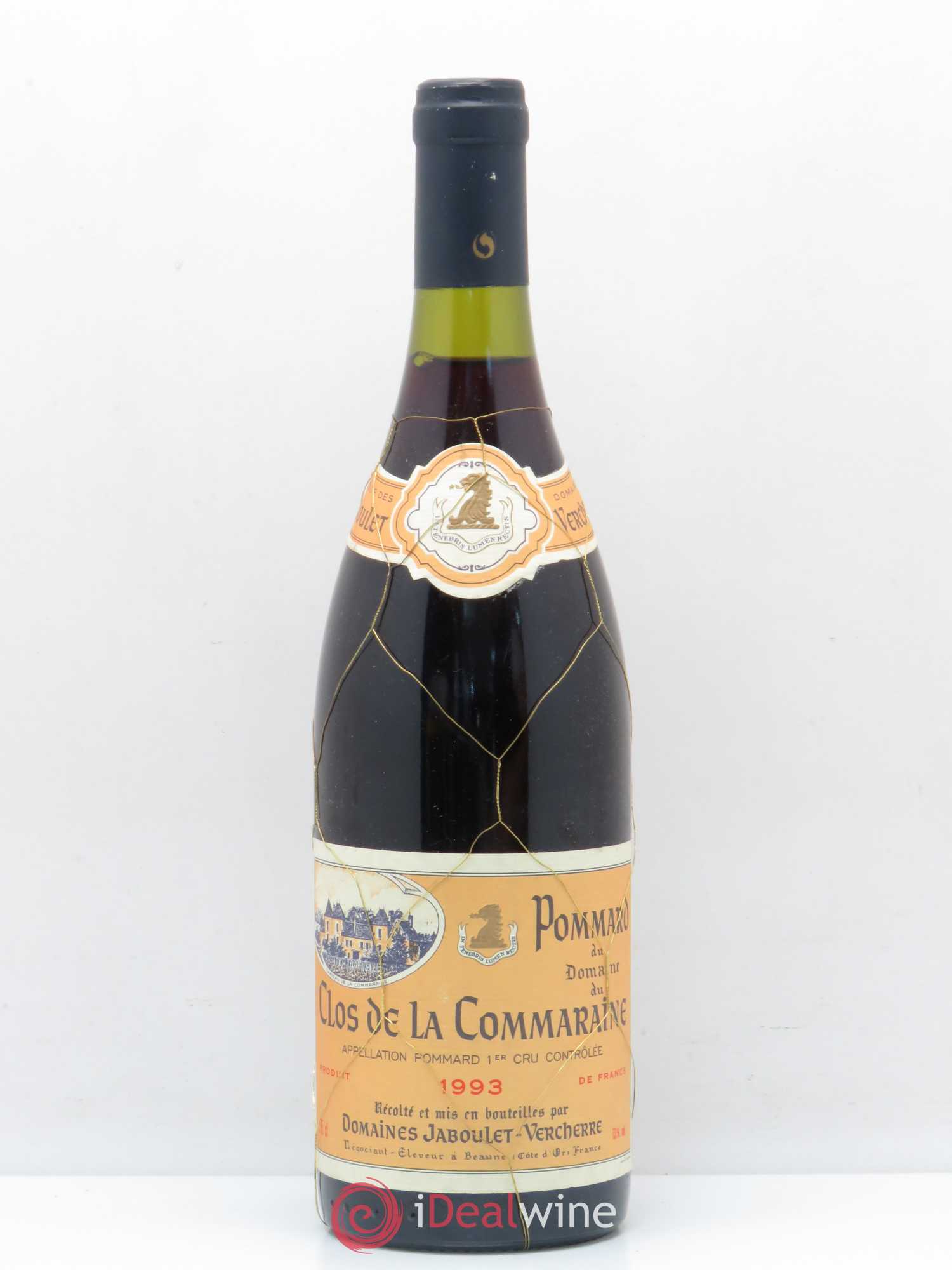 Pommard 1er Cru Clos de La Commaraine Jaboulet Vercherre 1993 - Posten von 1 Flasche - 0