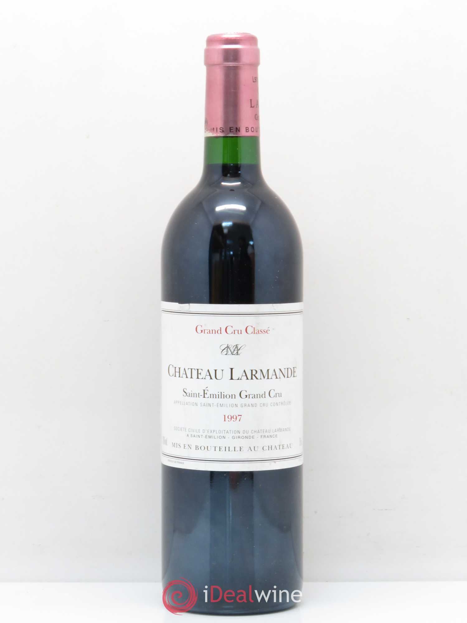 Château Larmande Grand Cru Classé 1997 - Lot de 1 bouteille - 0