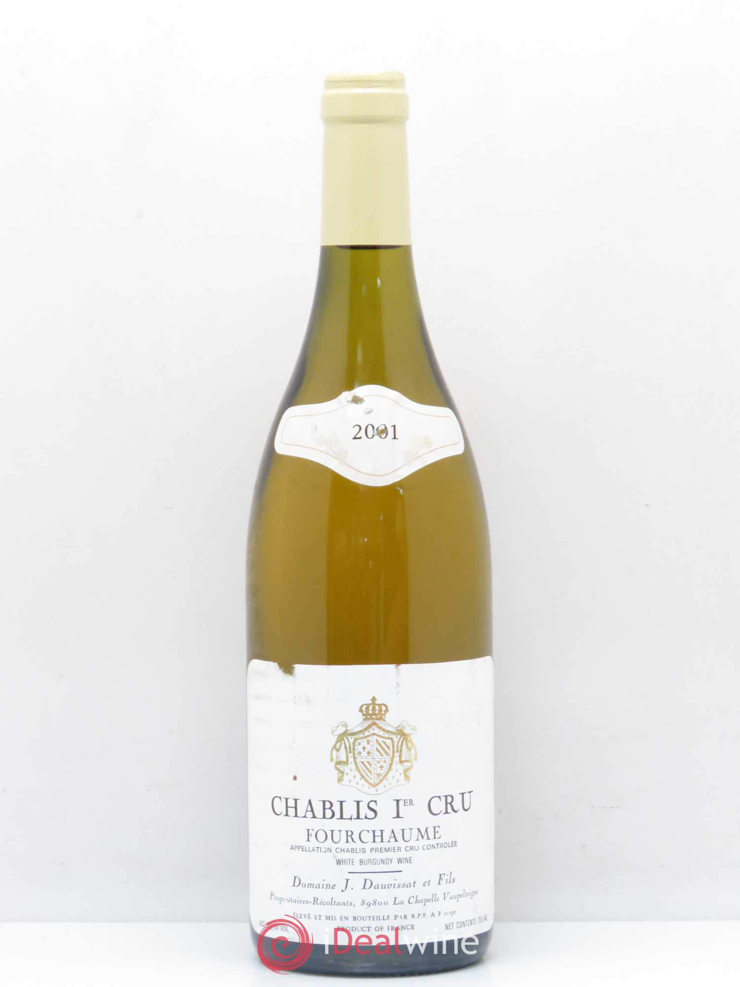 Chablis 1er Cru Fourchaume J.Dauvissat 2001 - Posten von 1 Flasche - 0