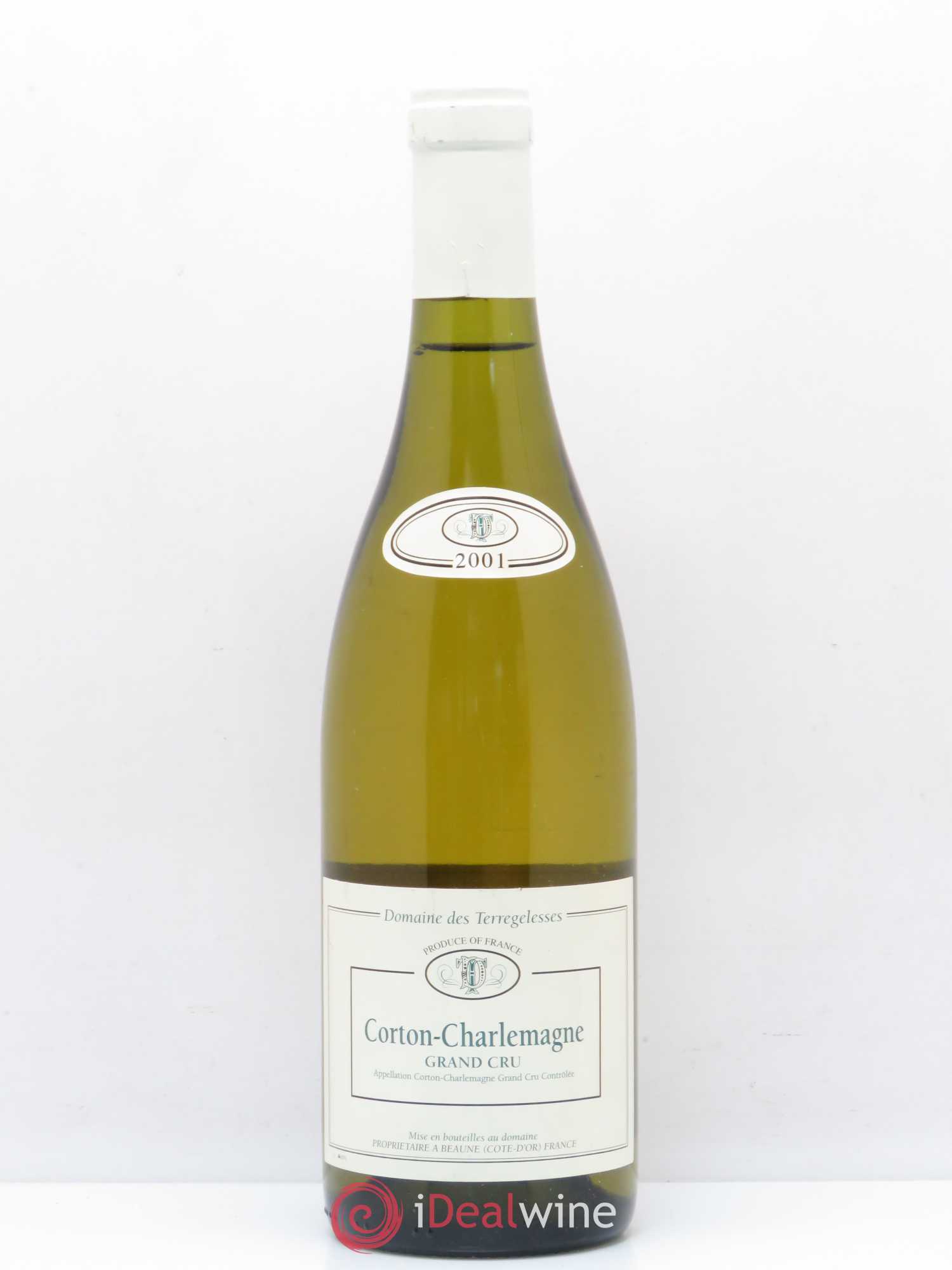 Corton-Charlemagne Grand Cru 2001 - Posten von 1 Flasche - 0