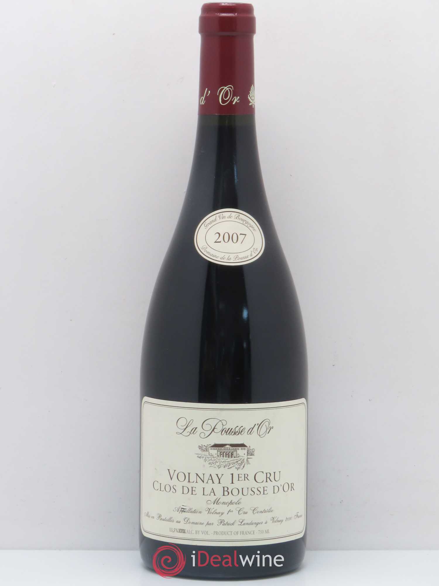 Volnay 1er Cru Clos de la Bousse d'Or La Pousse d'Or (Domaine de) 2007 - Lot de 1 bouteille - 0