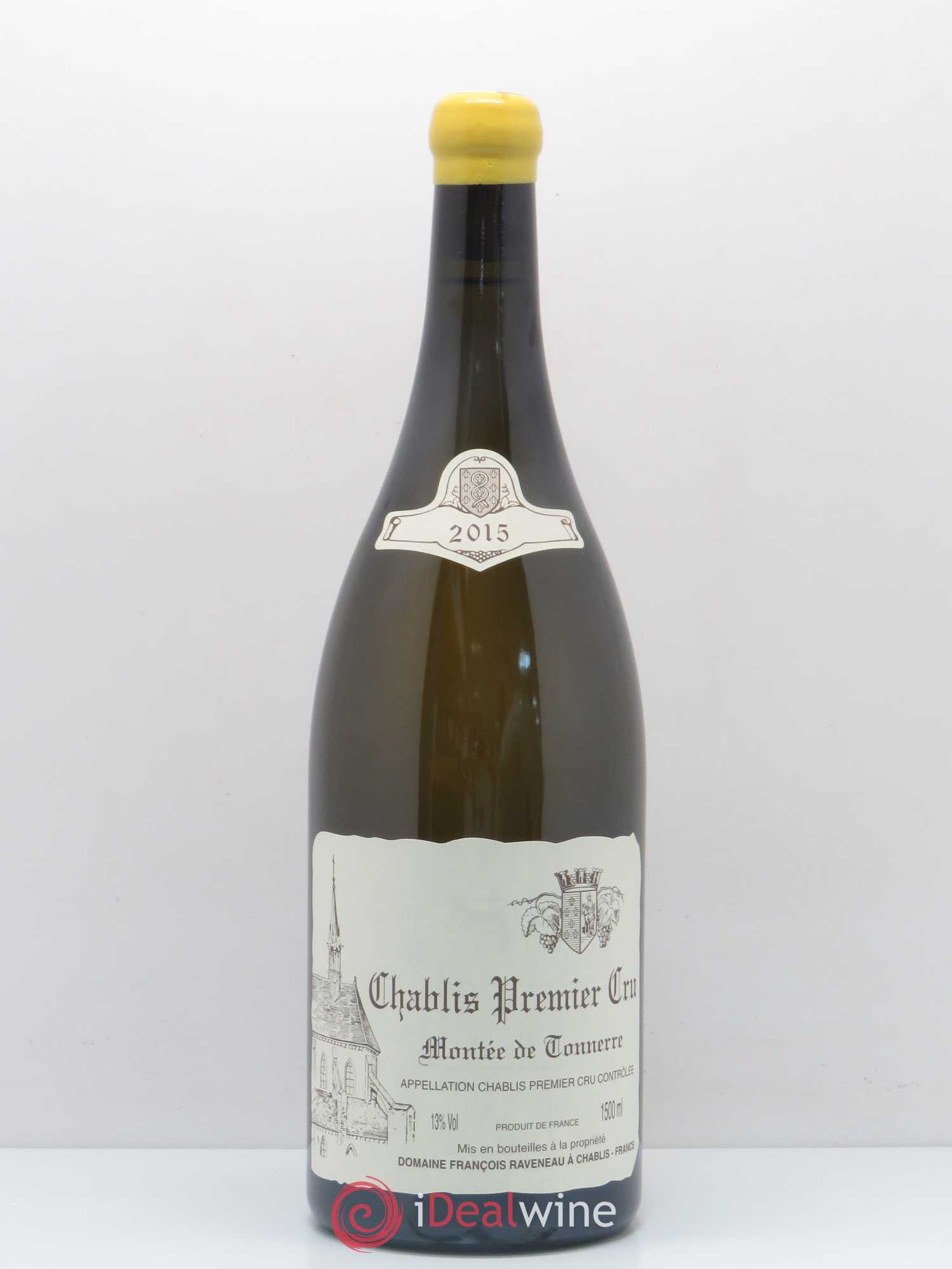 Chablis 1er Cru Montée de Tonnerre Raveneau (Domaine) 2015 - Lot de 1 magnum - 0