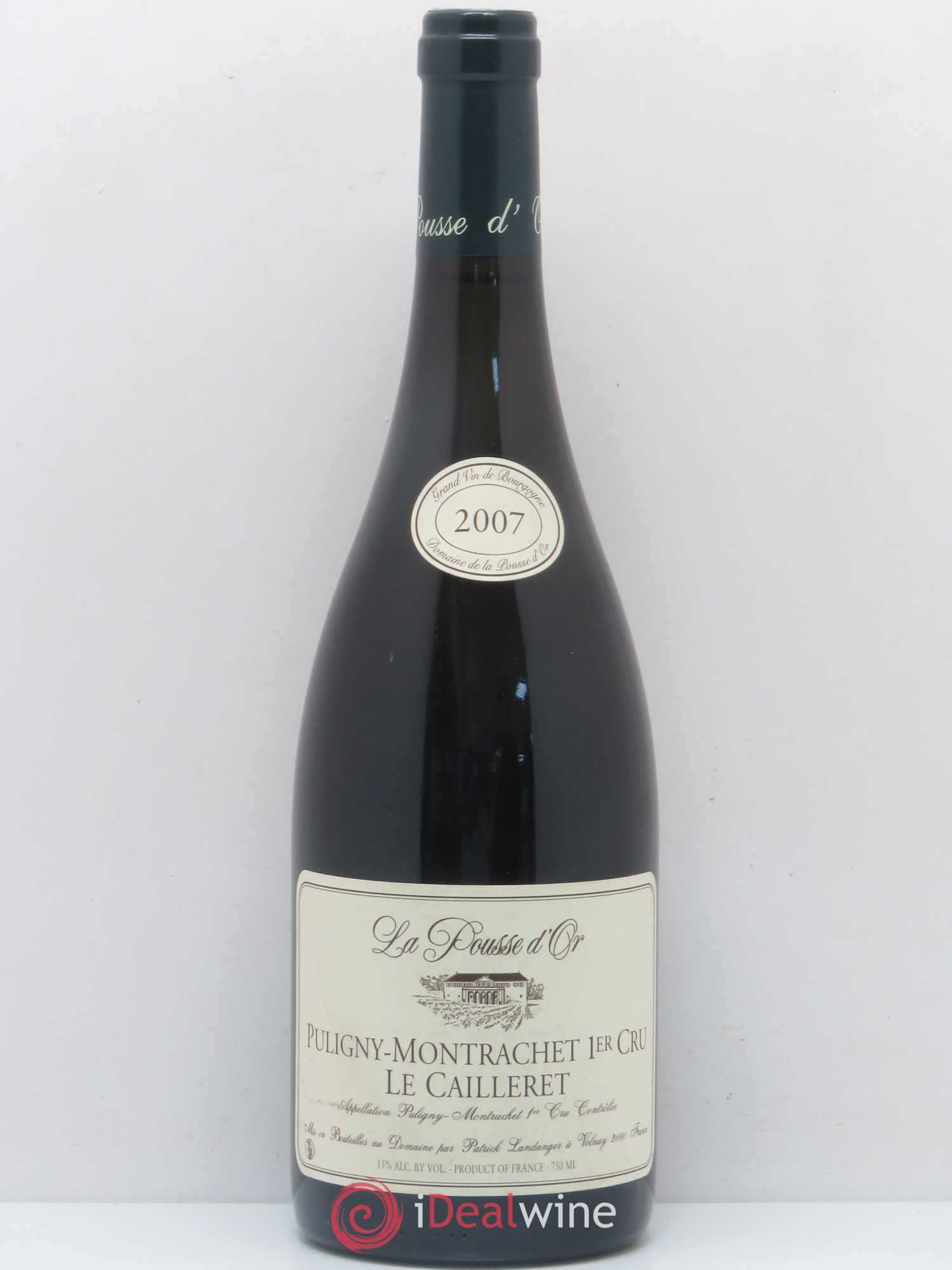 Puligny-Montrachet 1er Cru Le Cailleret La Pousse d'Or (Domaine de) 2007 - Lot de 1 bouteille - 0