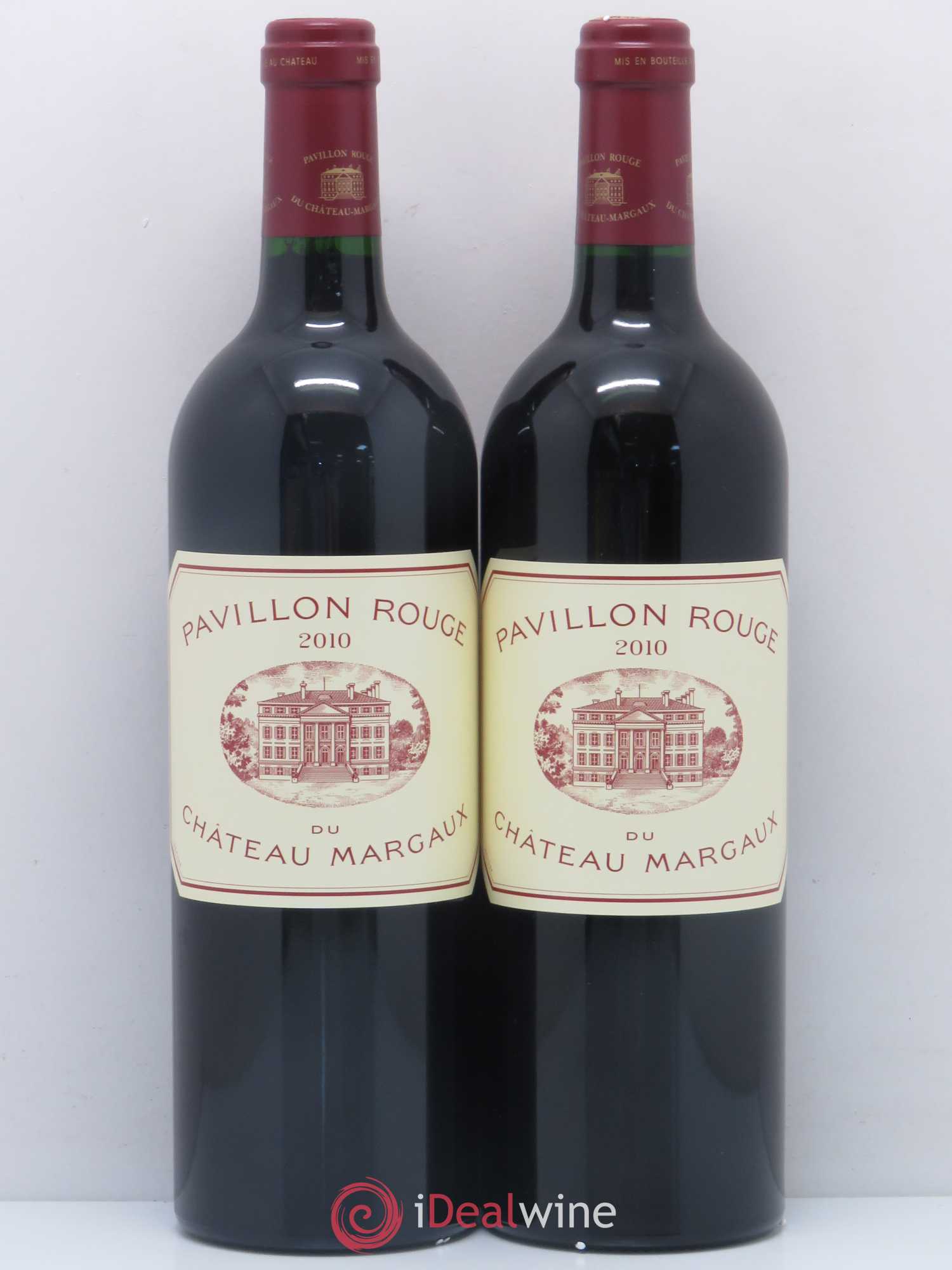 Pavillon Rouge du Château Margaux Second Vin 2010 - Lot de 2 bouteilles - 0