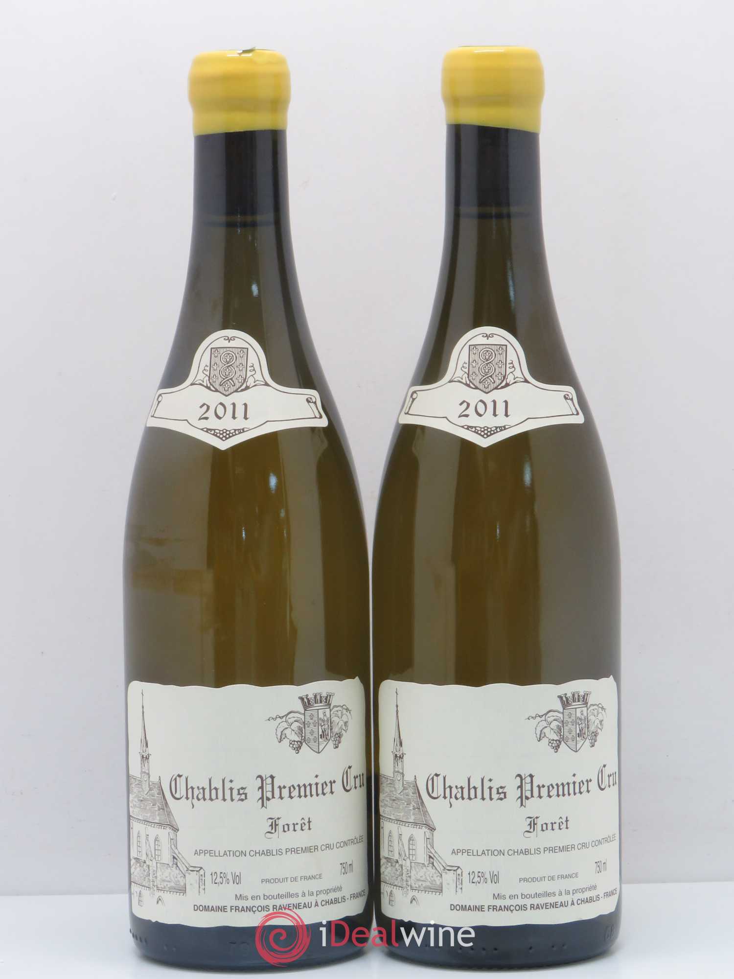 Chablis 1er Cru Forêt Raveneau (Domaine) 2011 - Lot de 2 bouteilles - 0