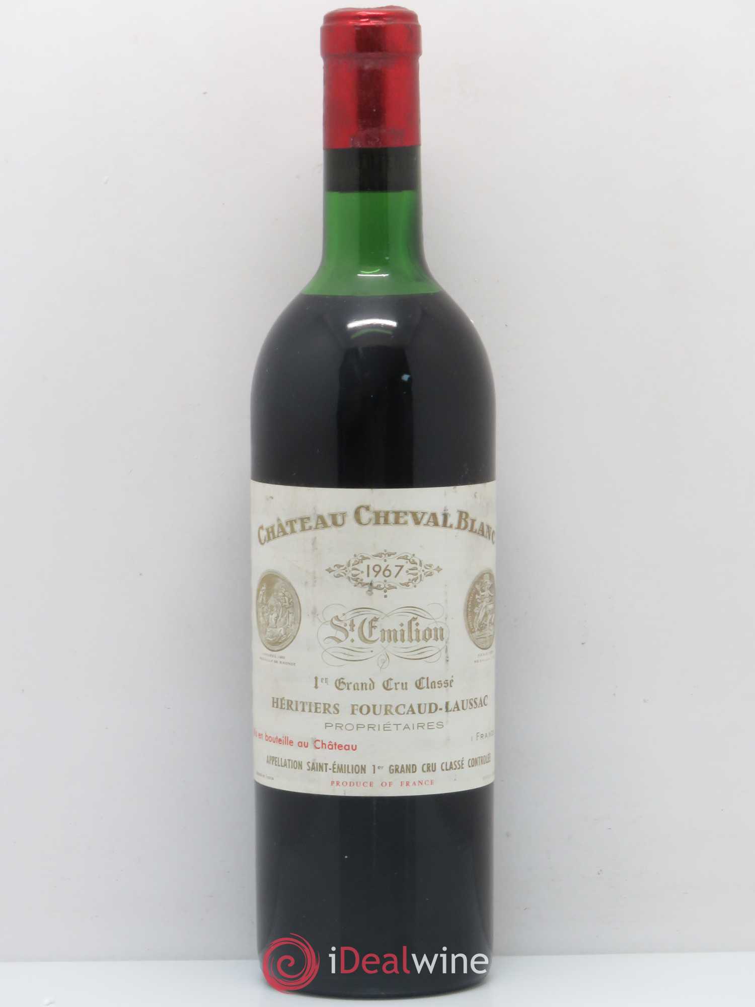 Château Cheval Blanc 1er Grand Cru Classé A 1967 - Lot de 1 bouteille - 0