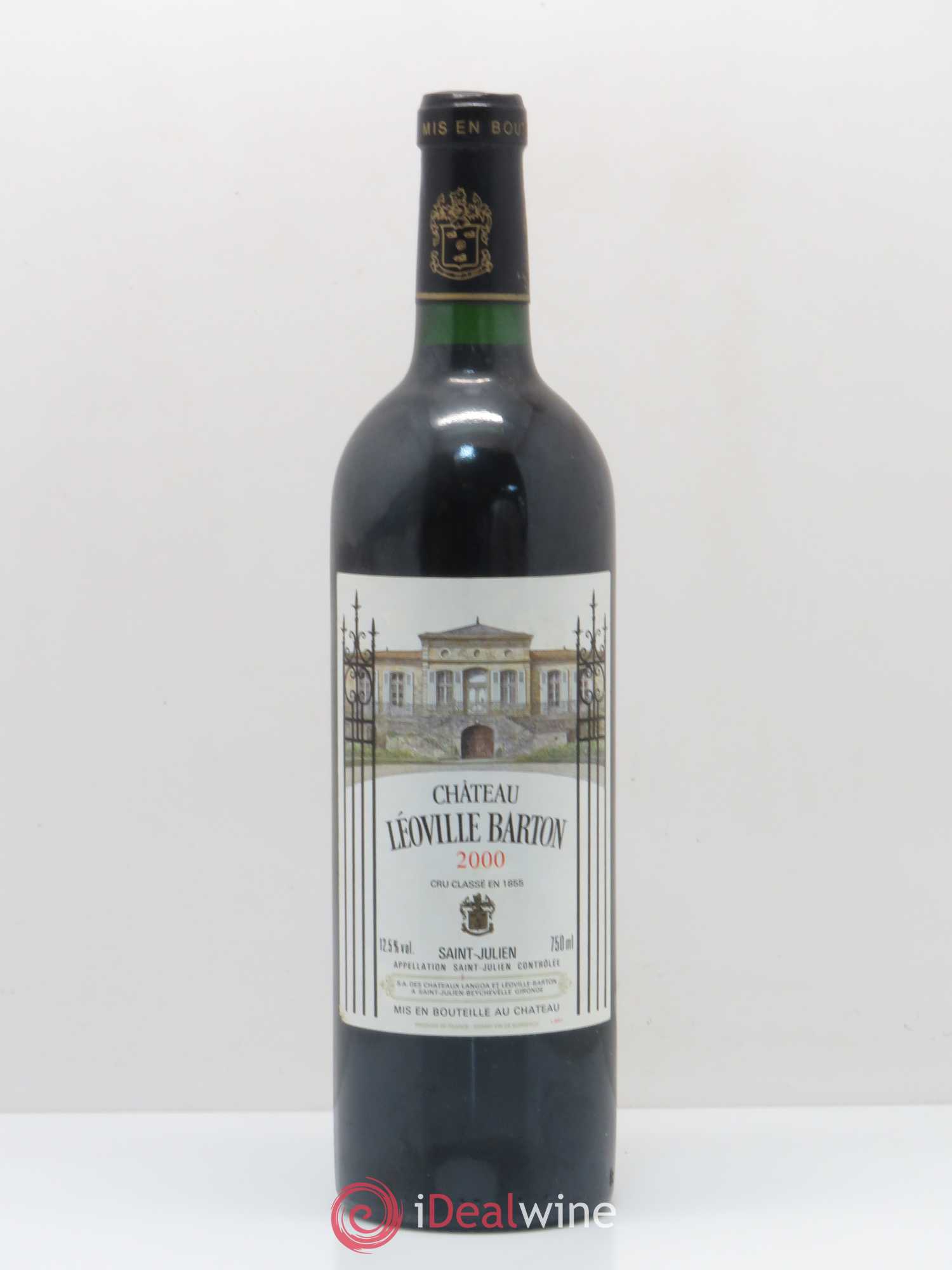 Château Léoville Barton 2ème Grand Cru Classé 2000 - Lot de 1 bouteille - 0