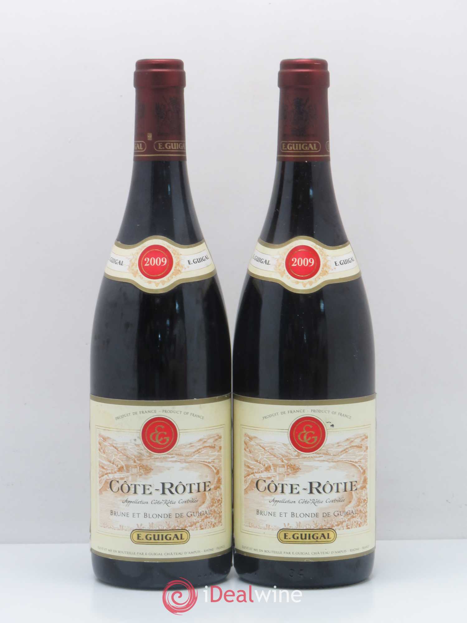 Côte-Rôtie Côtes Brune et Blonde Guigal 2009 - Lot de 2 bouteilles - 0