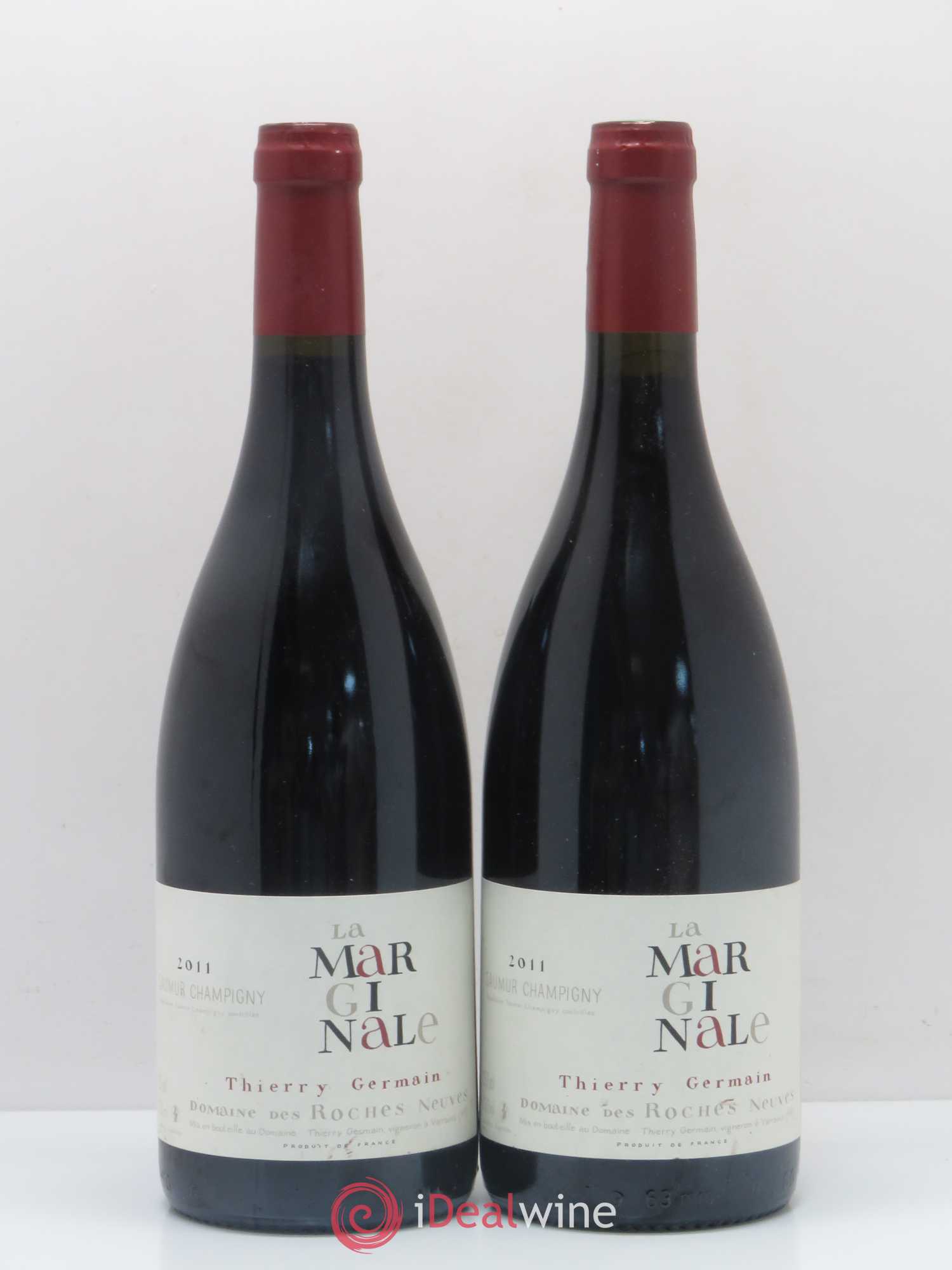 Saumur-Champigny La Marginale Domaine des Roches Neuves - Thierry Germain 2011 - Lot de 2 bouteilles - 0