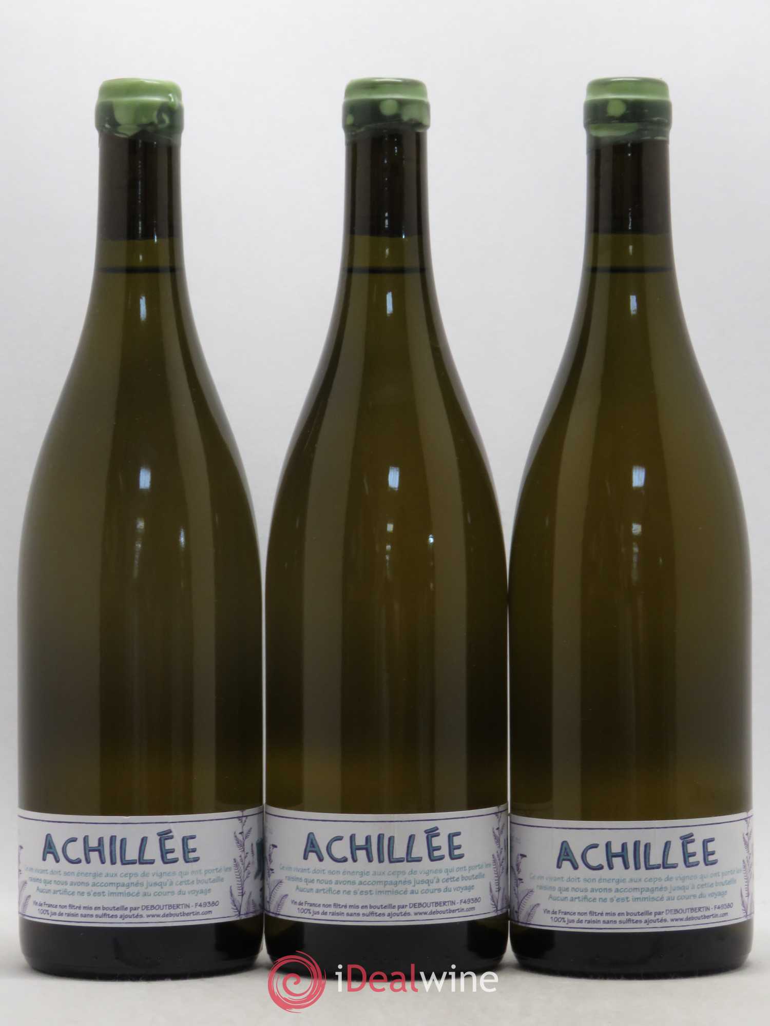 Vin de France Chenin Blanc Achillée Deboutbertin 2015 - Posten von 3 Flaschen - 0