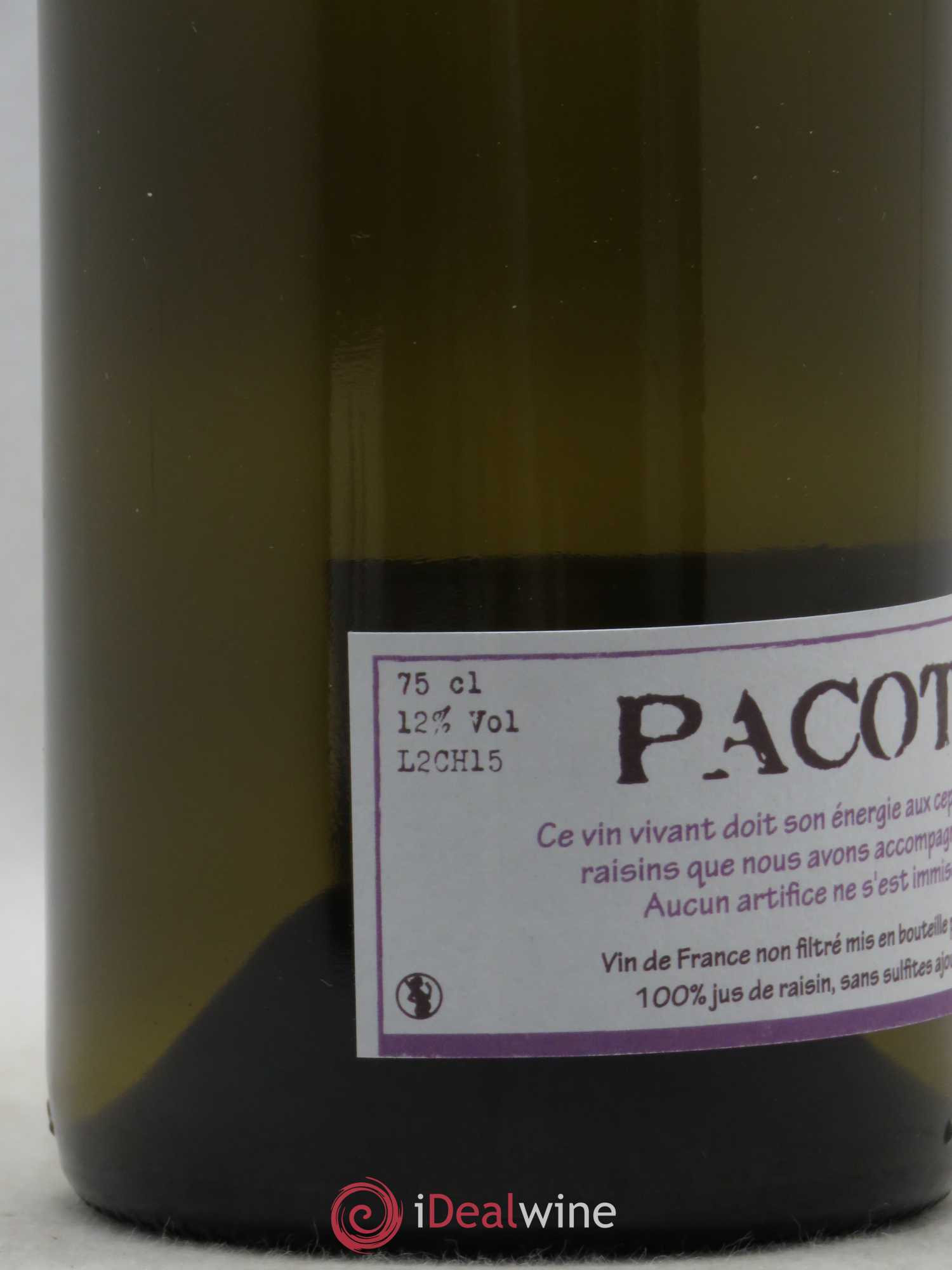 Vin de France Chenin Blanc Pacotille Deboutbertin 2015 - Posten von 2 Flaschen - 1